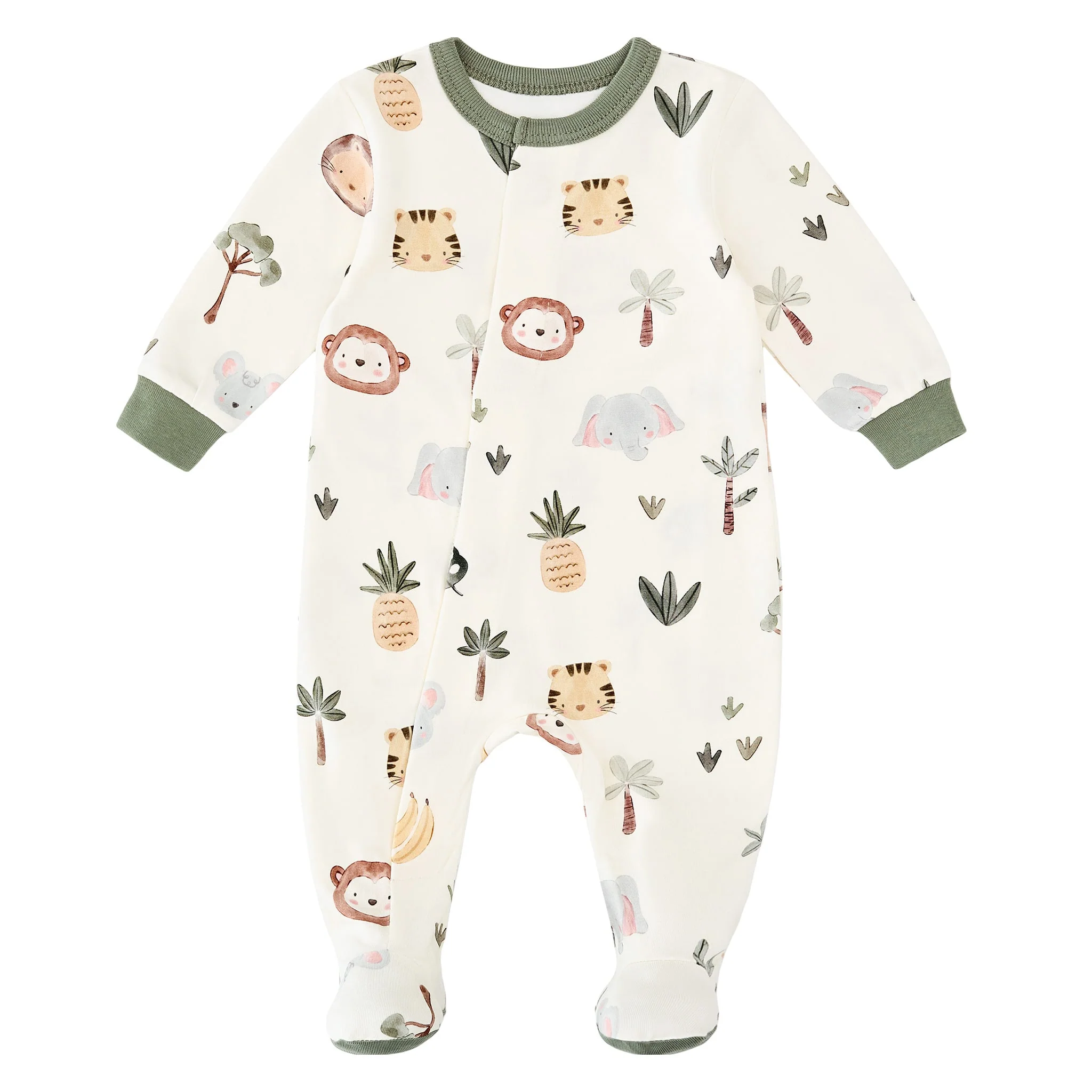 Pyjama Magnétique Jungle Prématuré -18mois