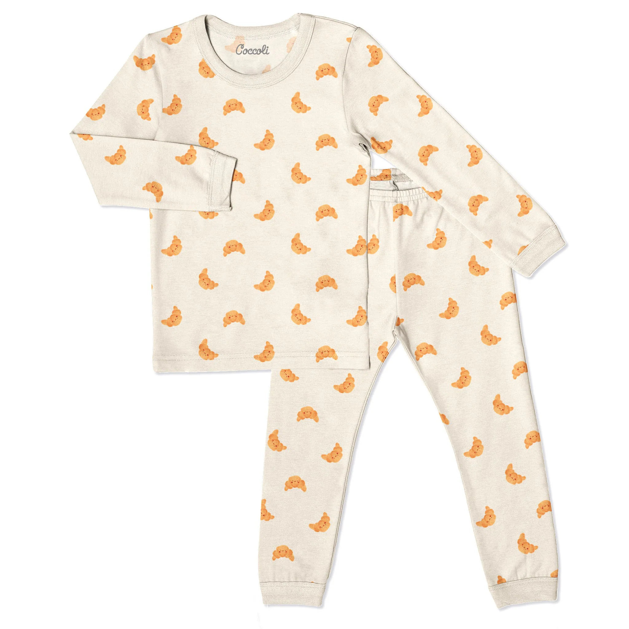 Pyjama Modal Croissants 2-12ans