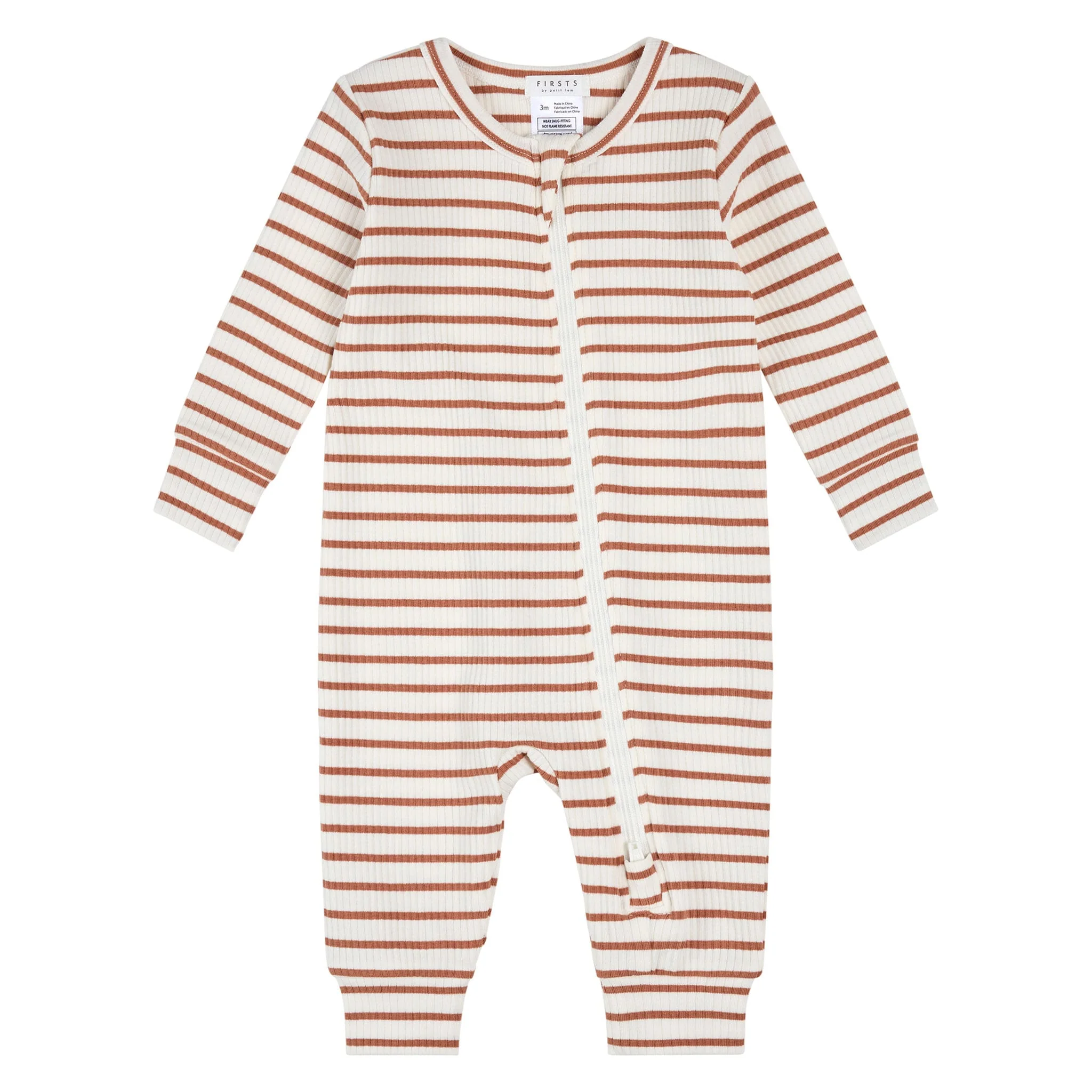 Pyjama Rayé Construction 0-12mois
