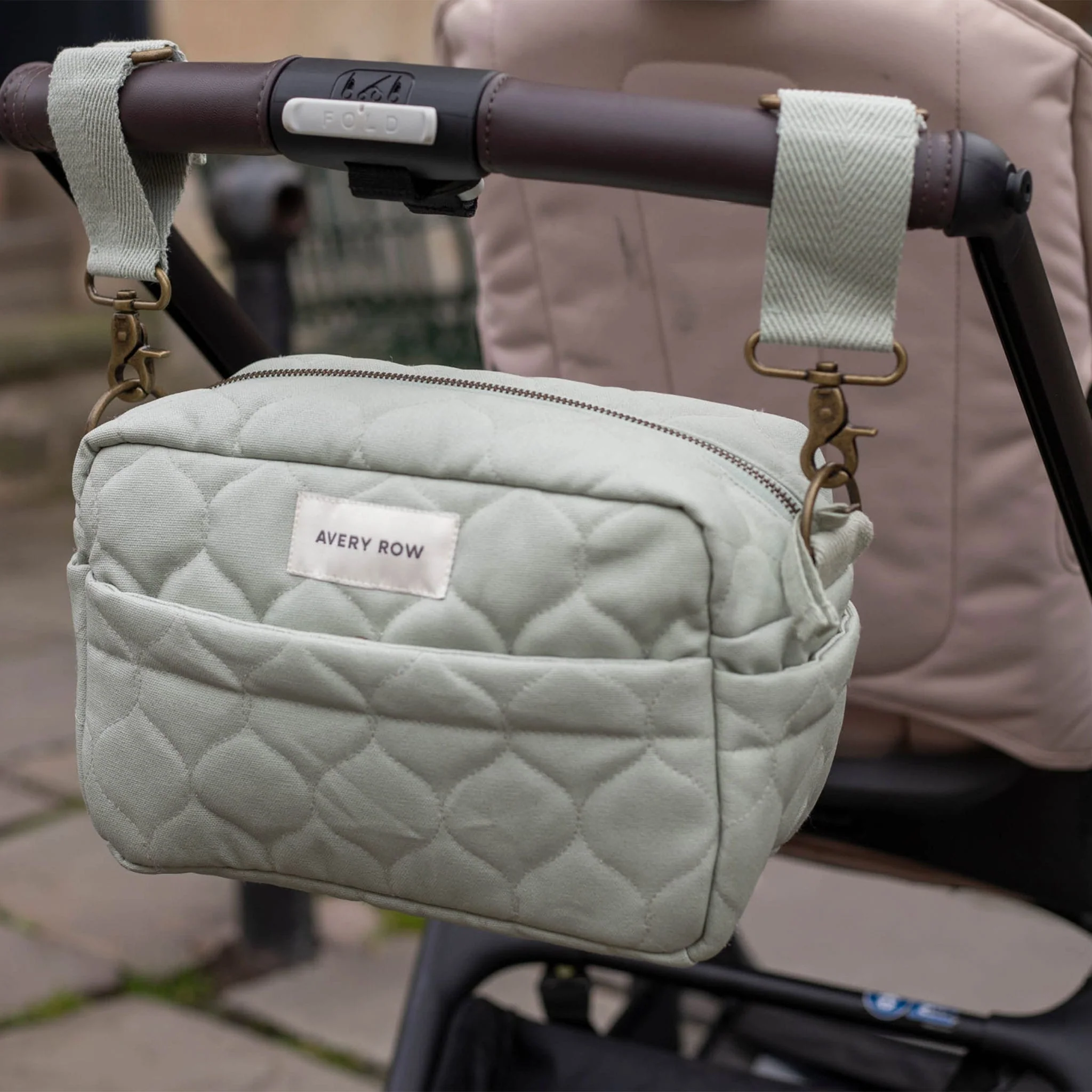 Sac Organisateur pour Poussette - Sauge - Image 3
