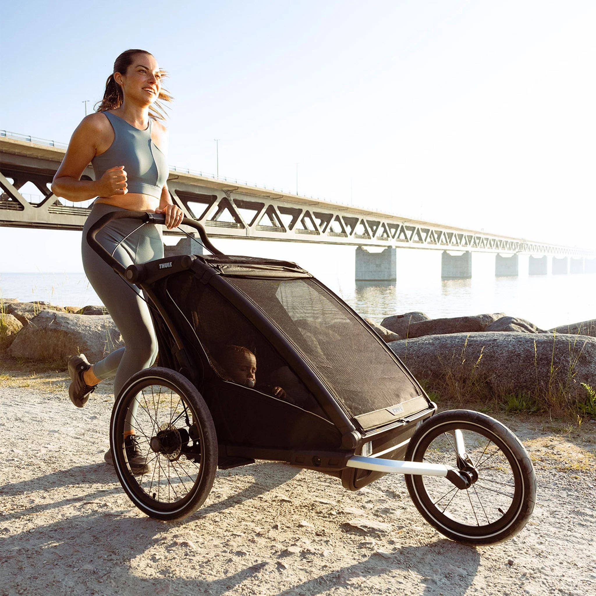 Remorque Sport2 Double - Noir - Image 14