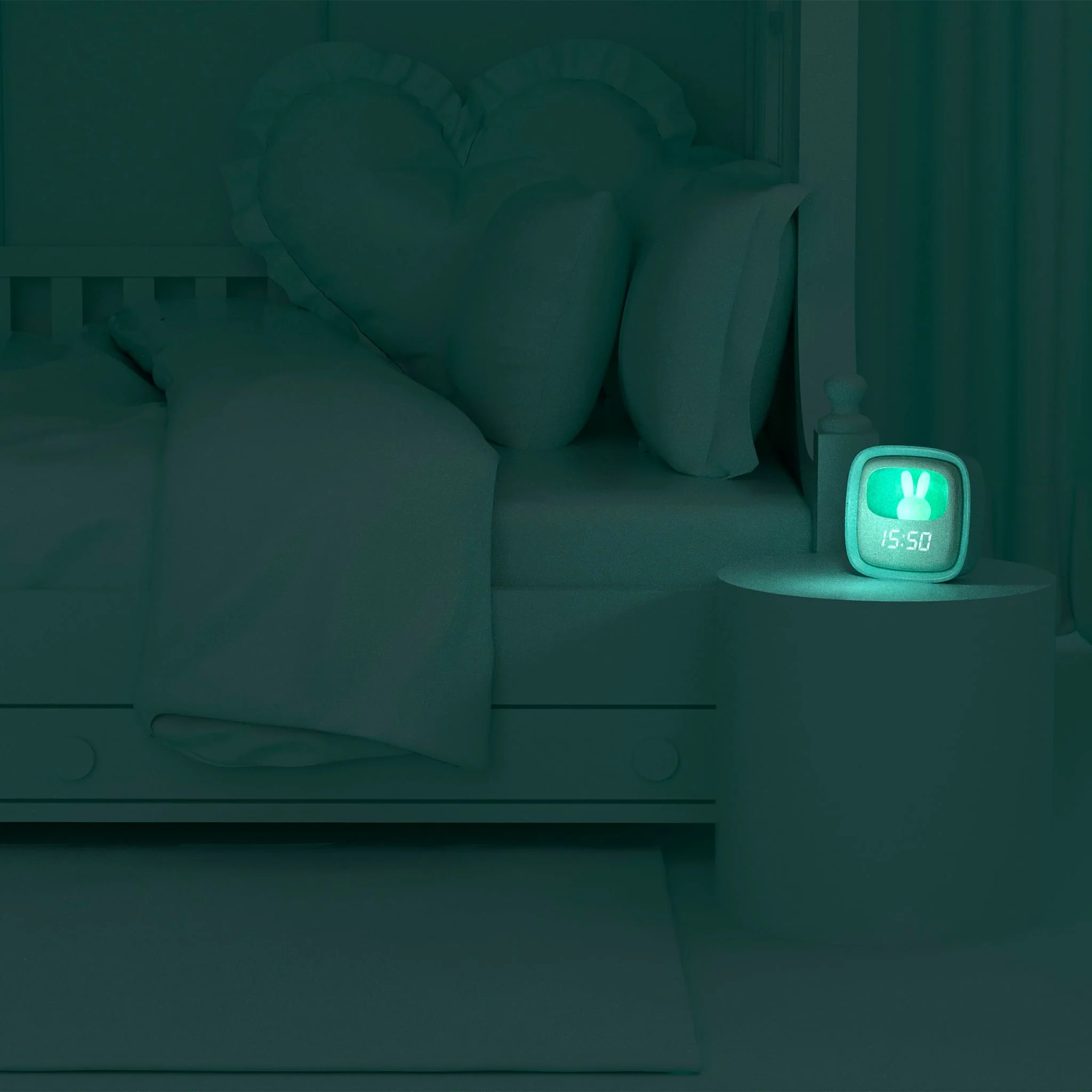 Réveille-Matin et Veilleuse Billy - Turquoise - Image 8