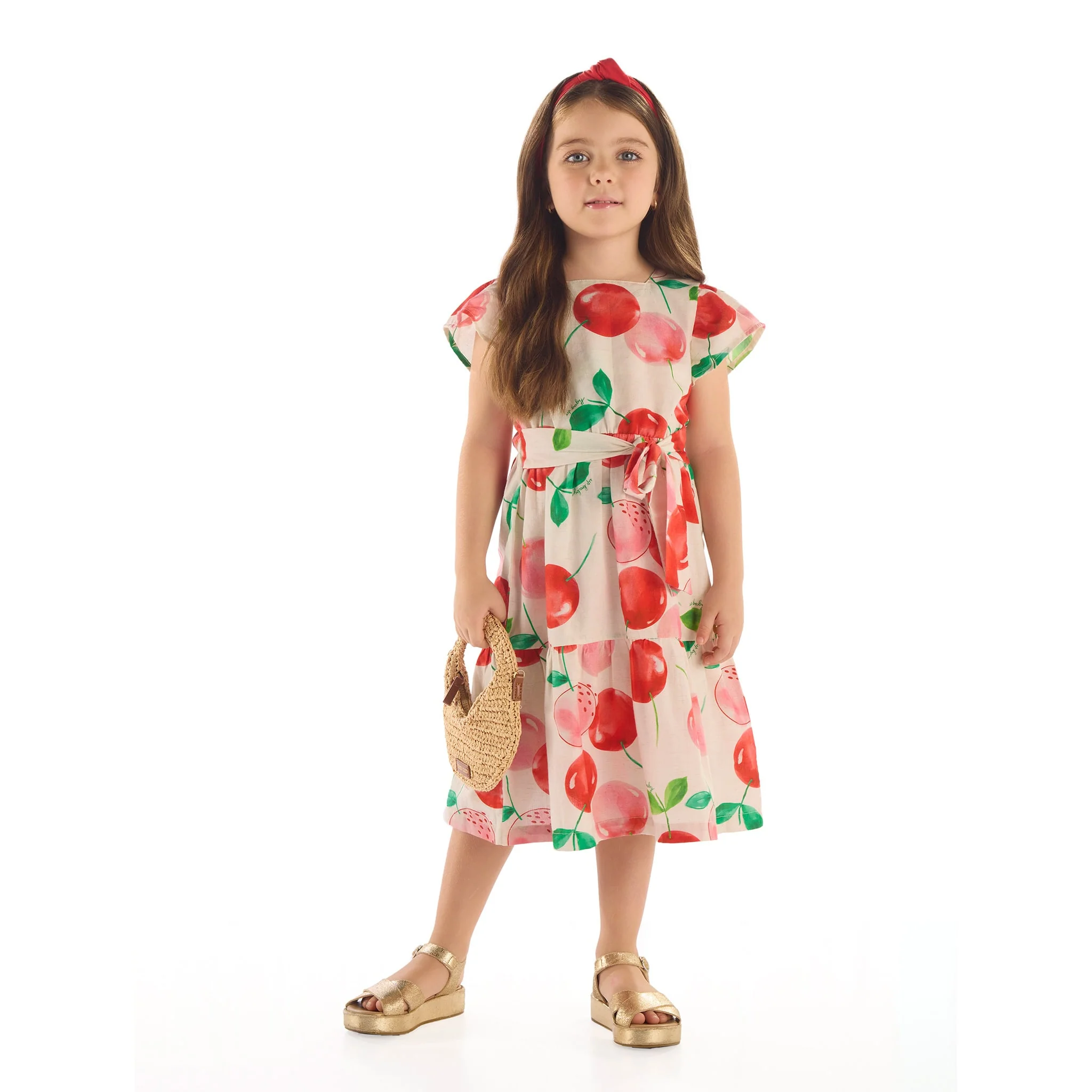 Robe Cerises 2-8ans - Image 2