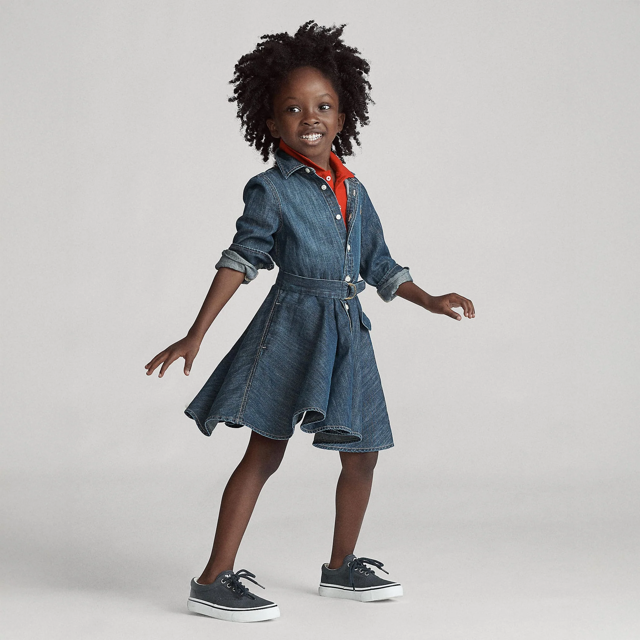 Robe Chemise Denim 2-6X - Image 2