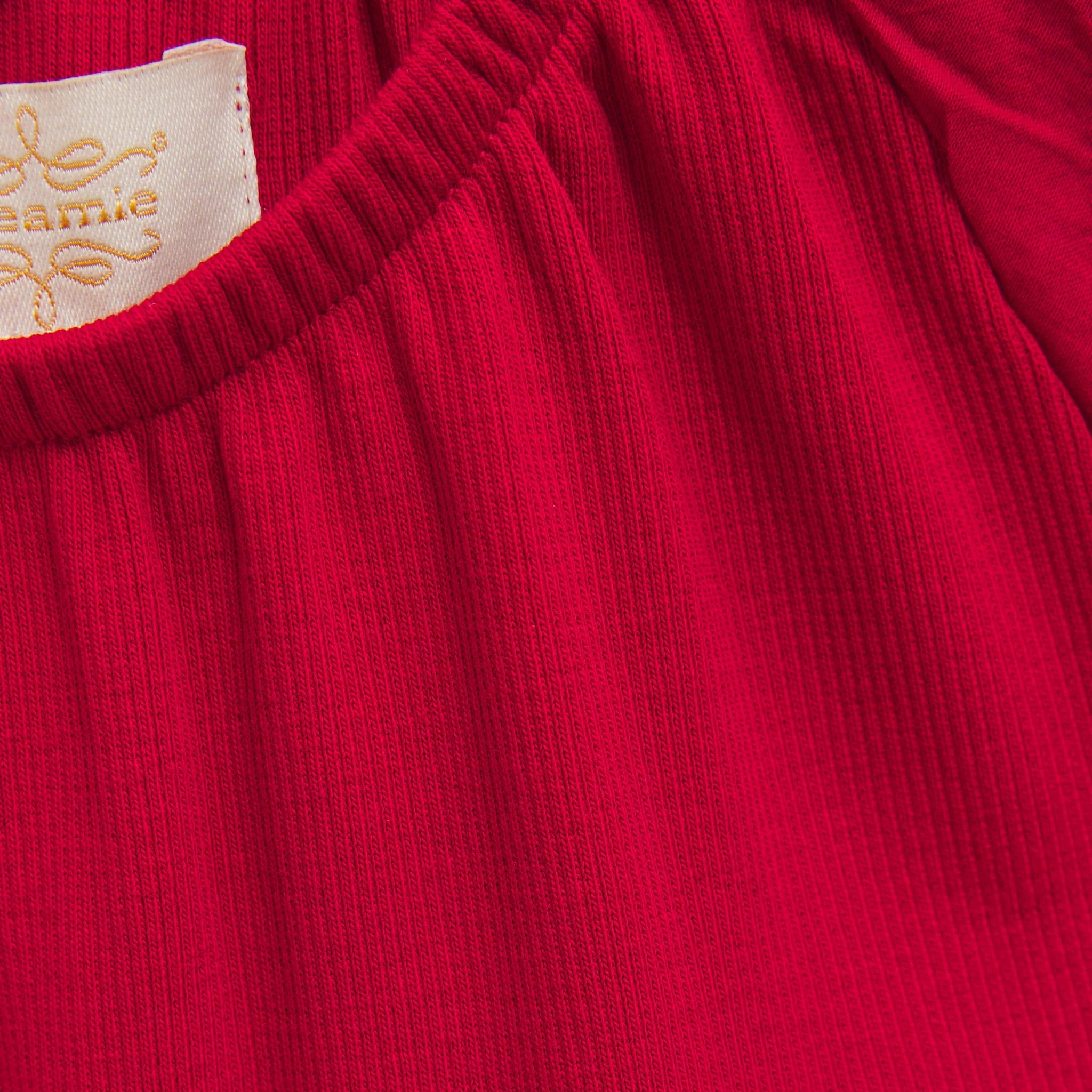 Robe Côtelée Unie 2-14ans - Image 4