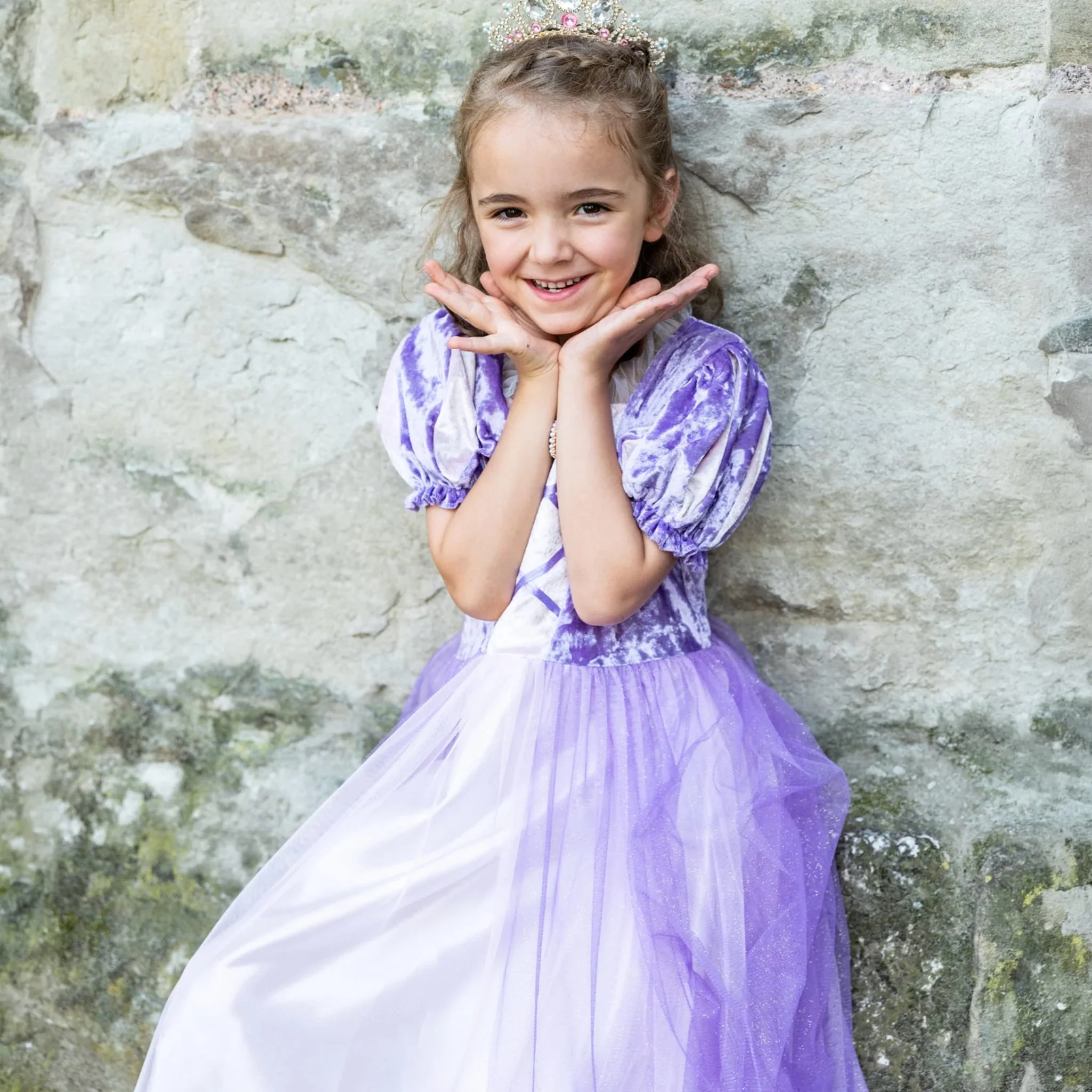 Robe de Princesse Raiponce - 5-6ans - Image 3
