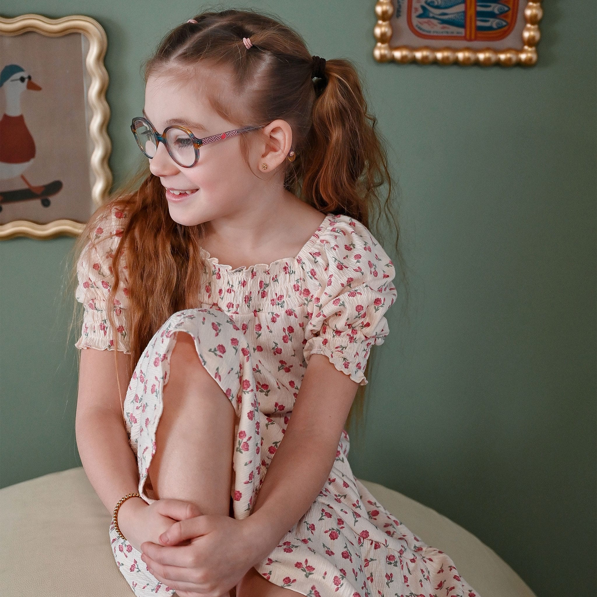 Robe Fleurs Cerises 7-14ans - Image 12