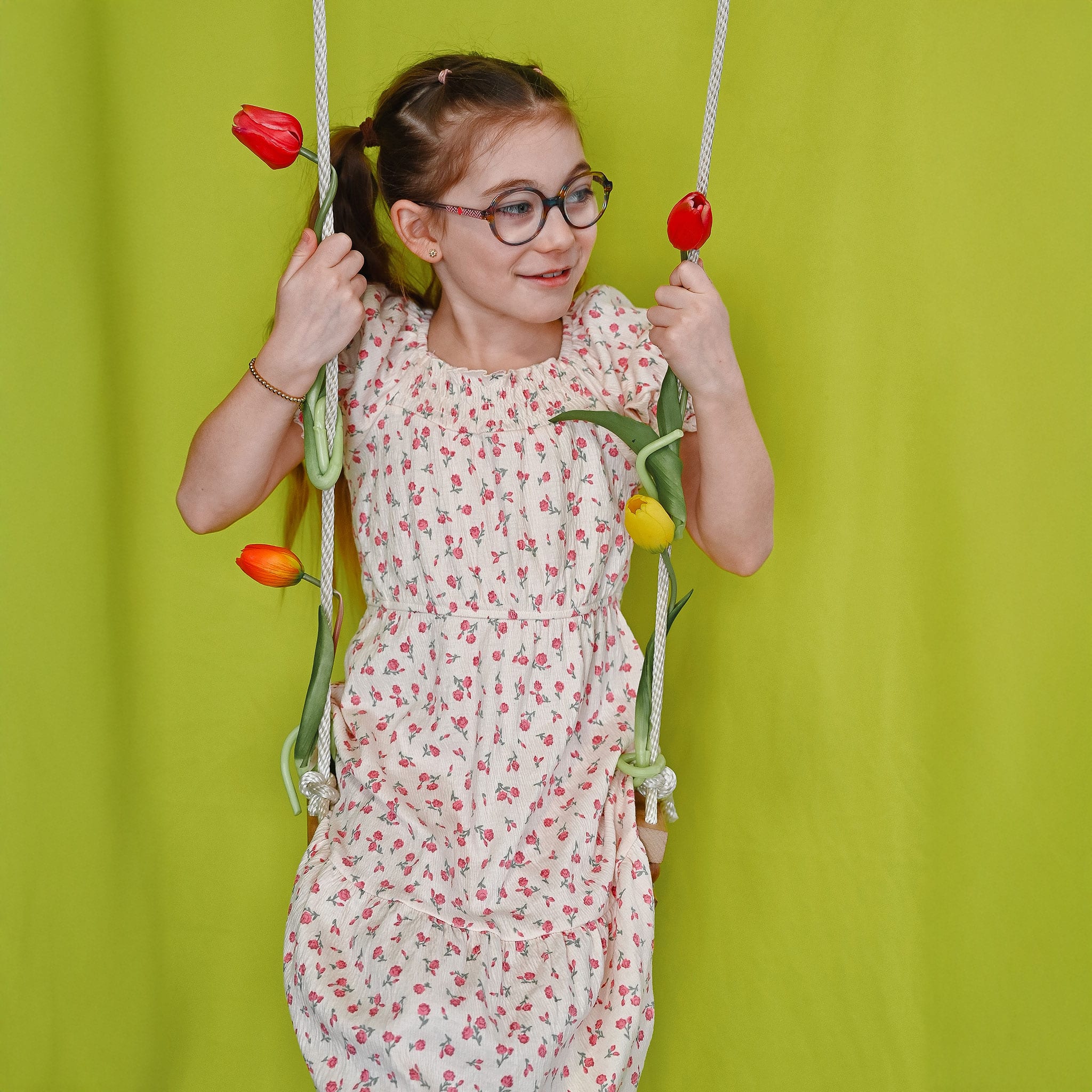 Robe Fleurs Cerises 7-14ans - Image 8