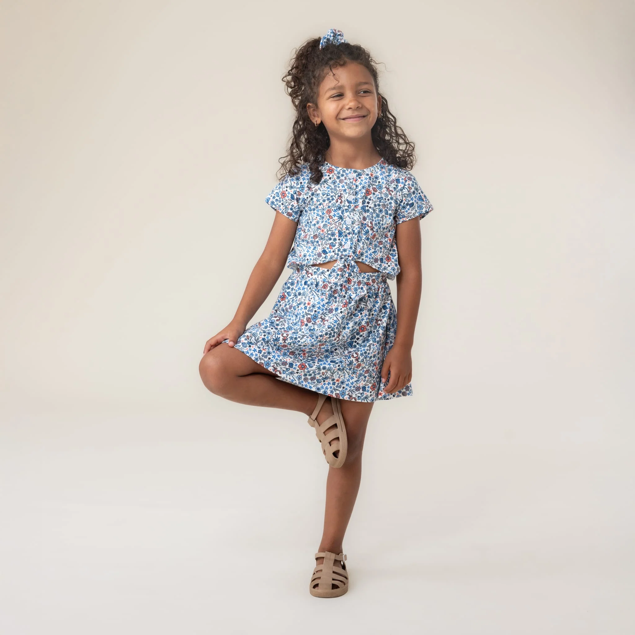 Robe Fleurs Mer 2-12ans - Image 2