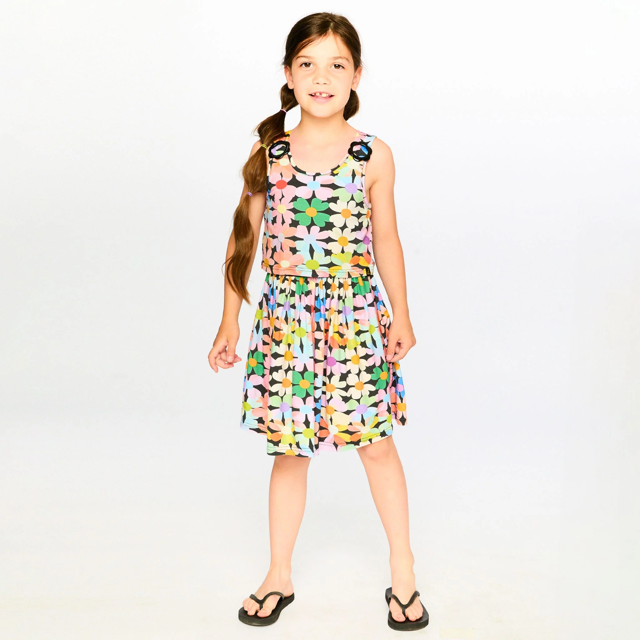 Robe Fleurs Sucré 3-6ans - Image 4