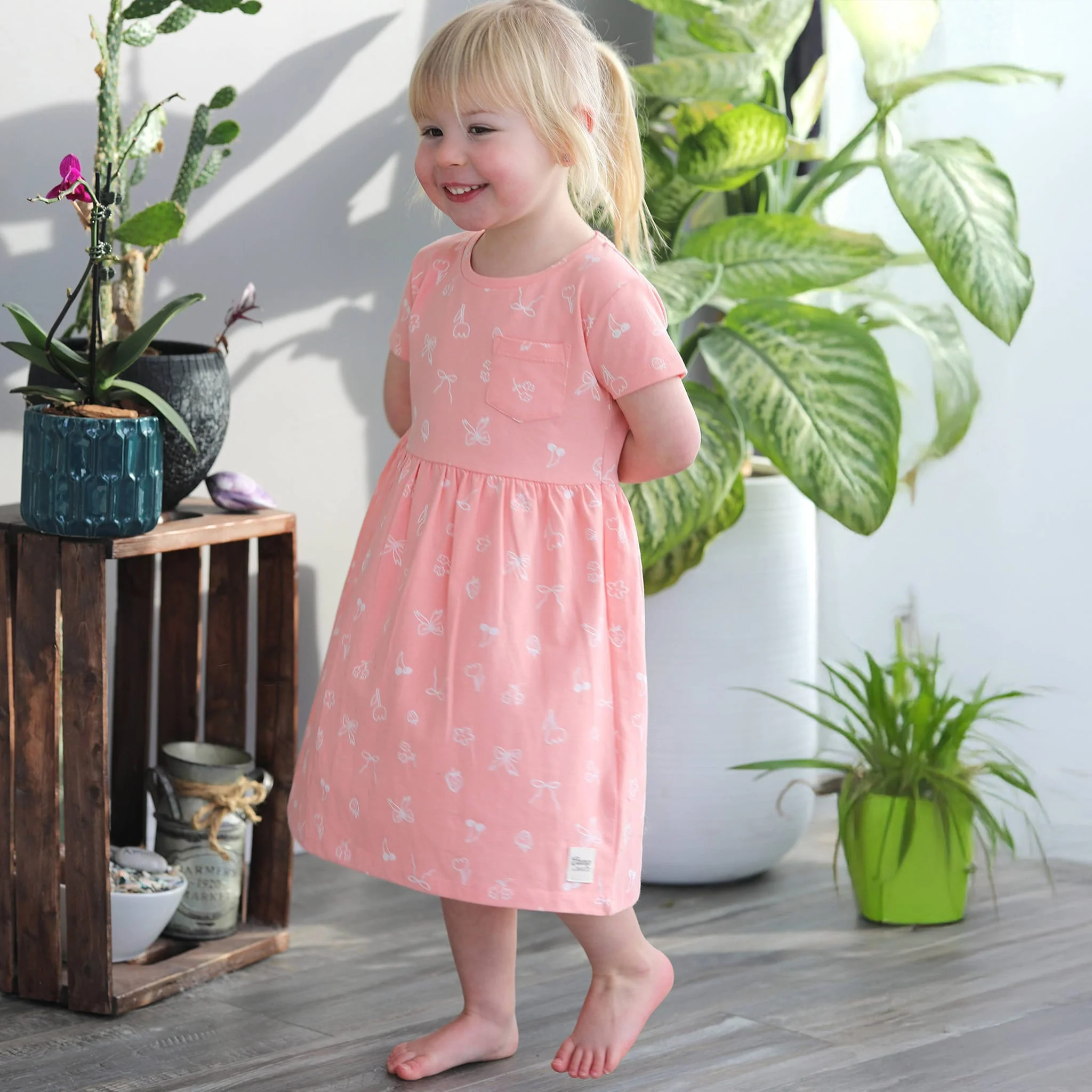 Robe Florale 2-8ans - Image 2