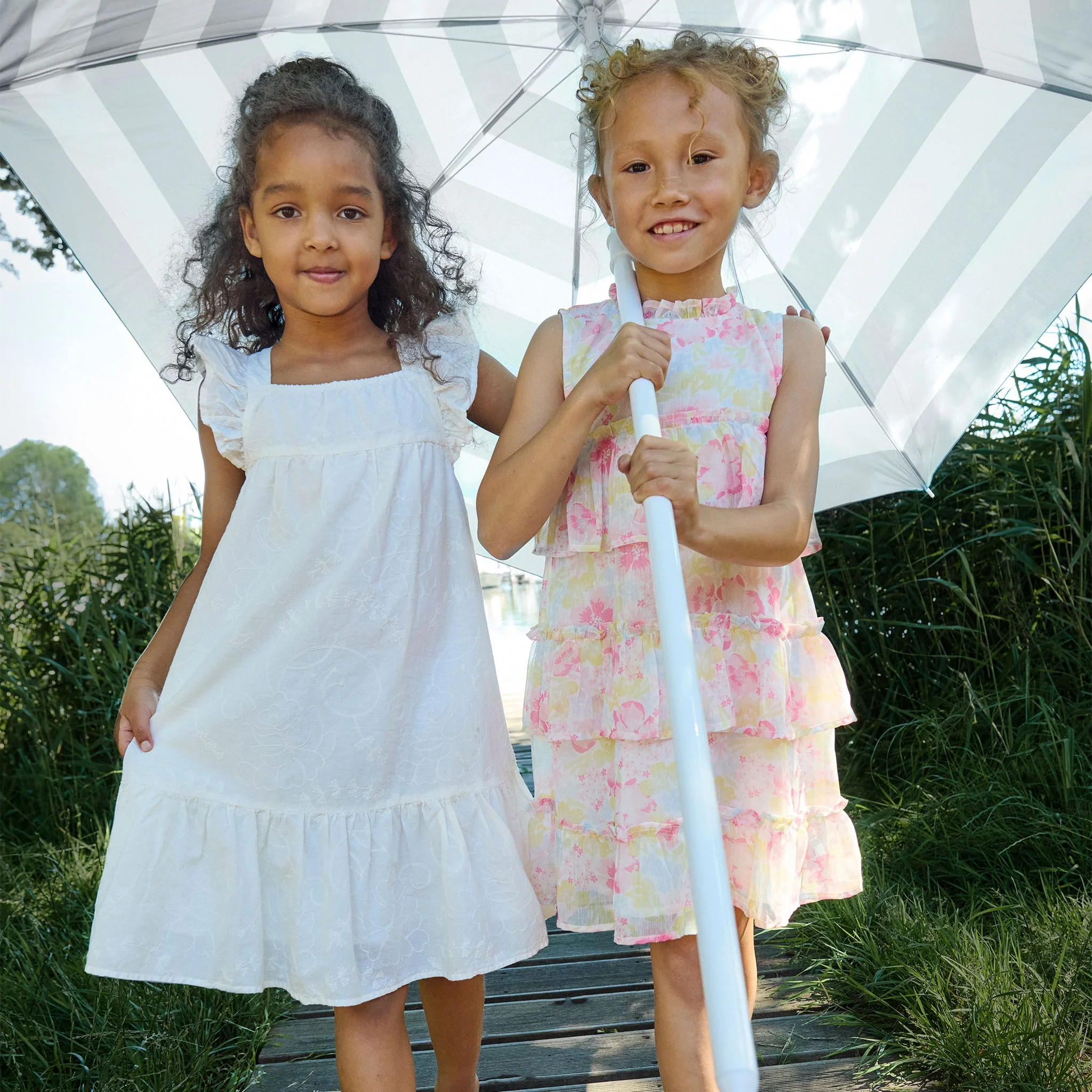 Robe Imprimée Fleurs 2-6ans - Image 2
