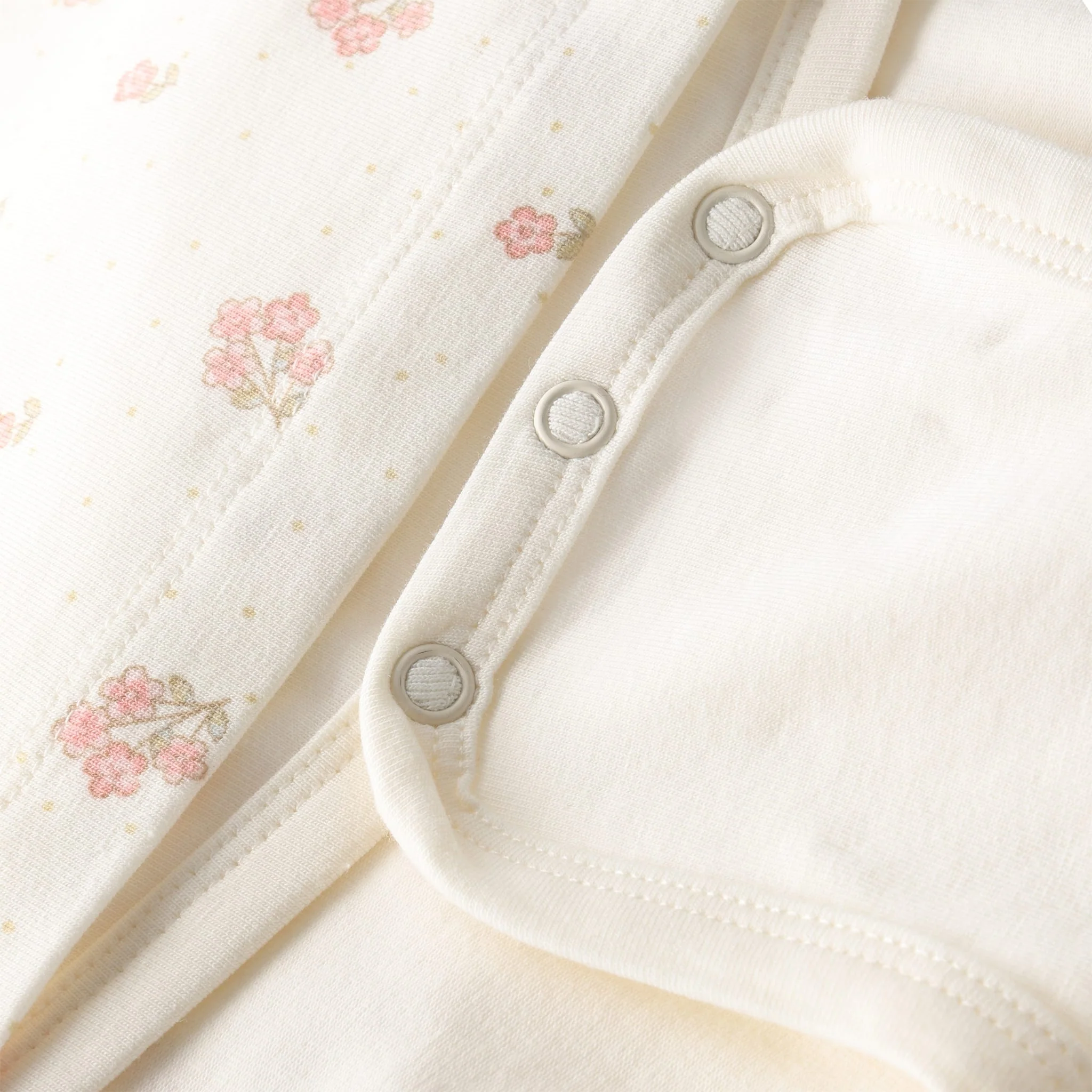 Robe Imprimée Fleurs 6-24mois - Image 3