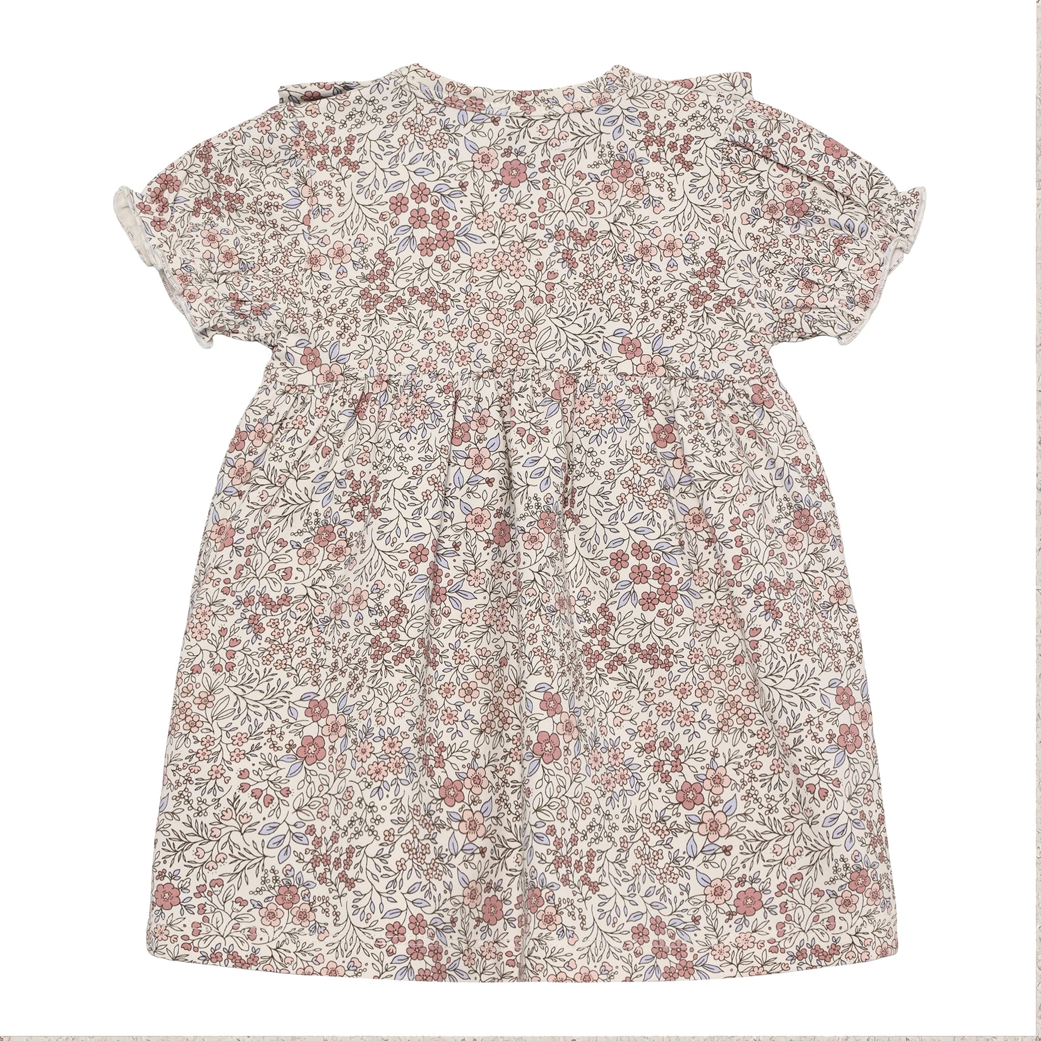 Robe Imprimée Fleurs 6-24mois - Image 3