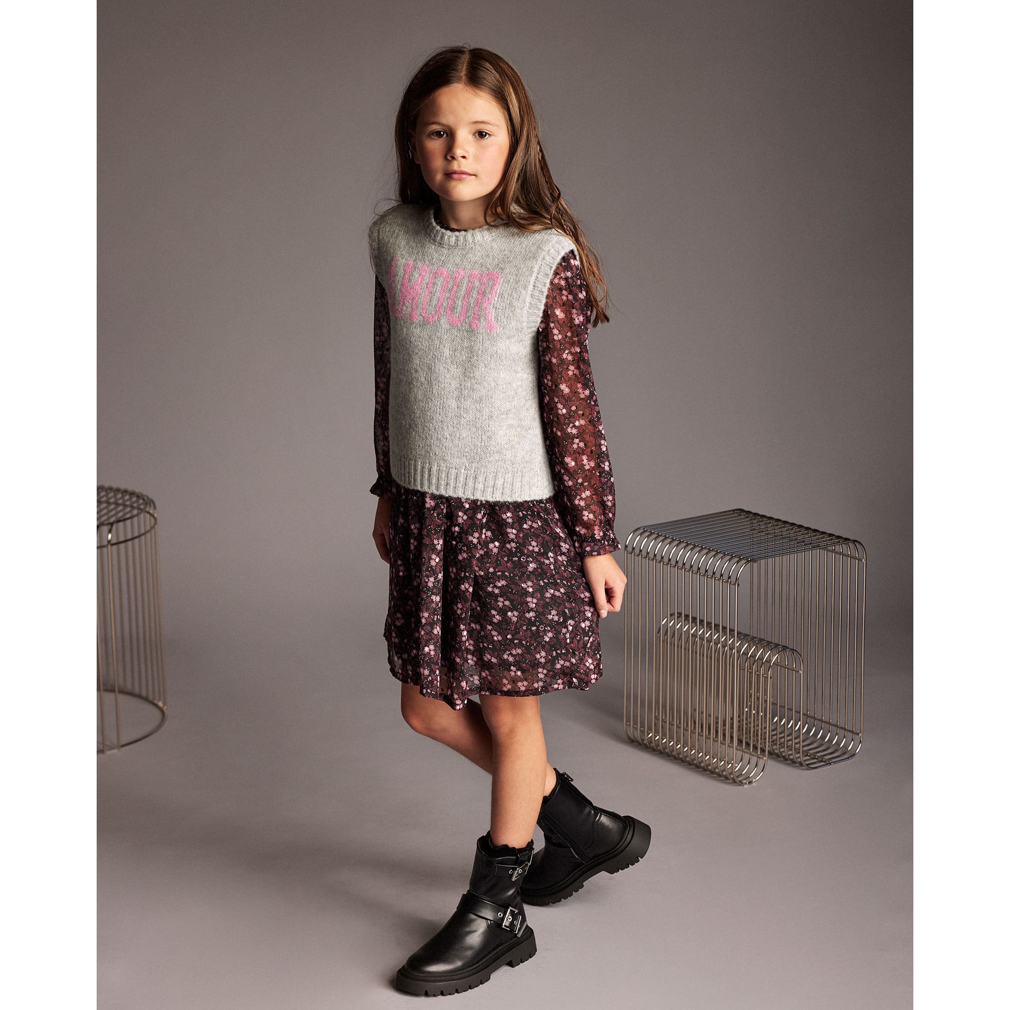 Robe Imprimée Fleurs 7-14ans - Image 4