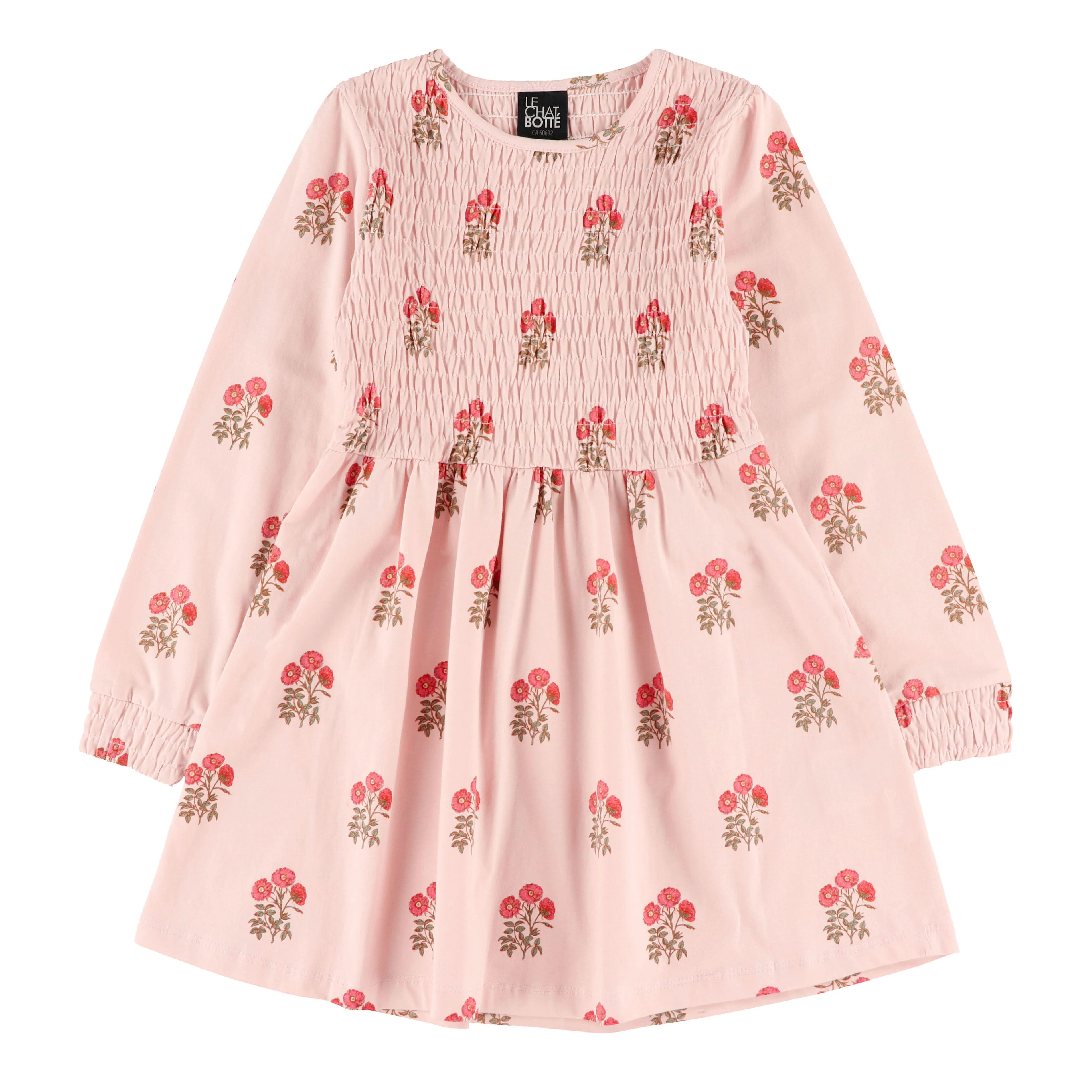 Robe Imprimée Poésie Bouquets 2-8ans