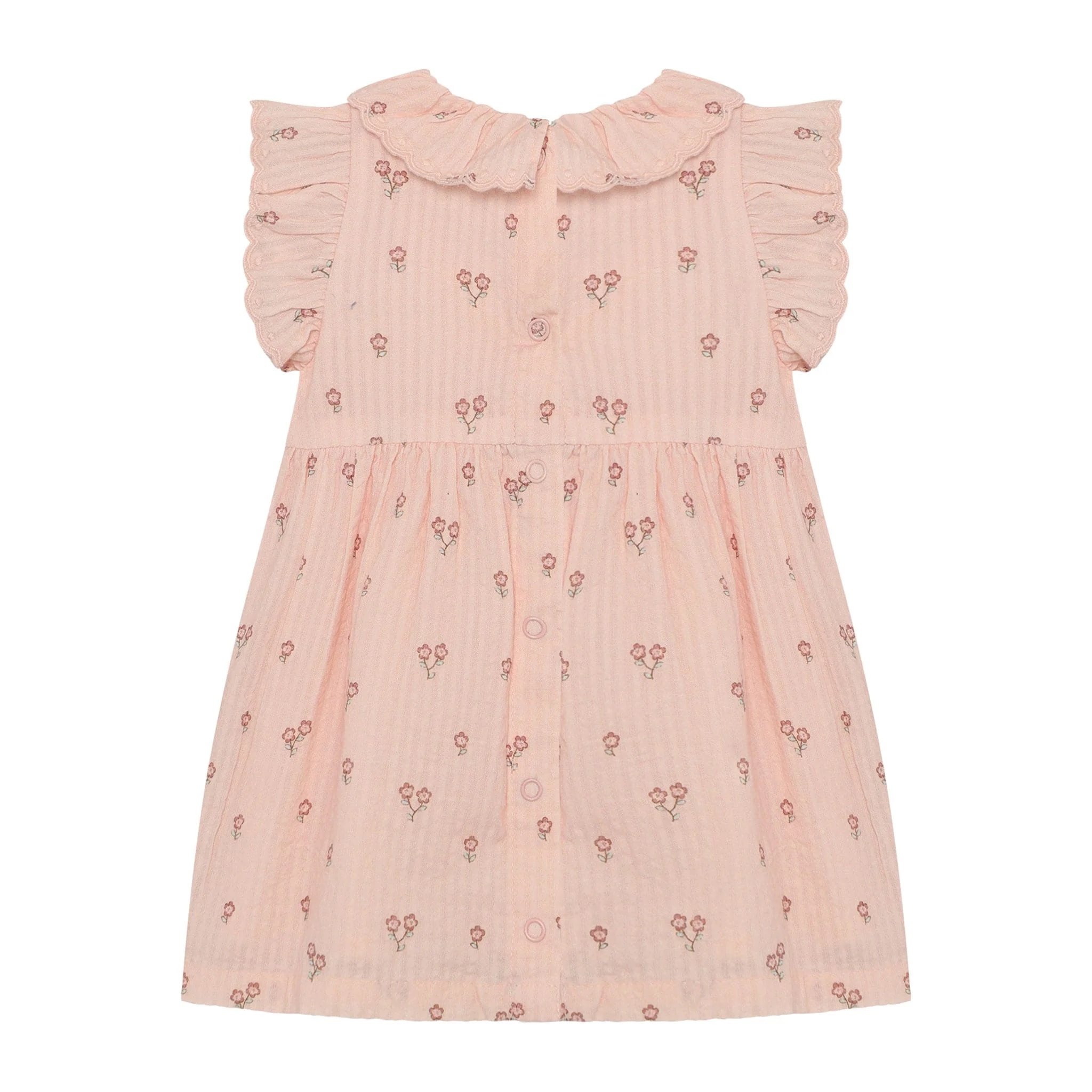 Robe Mousseline Fleurs 6-24mois - Image 2