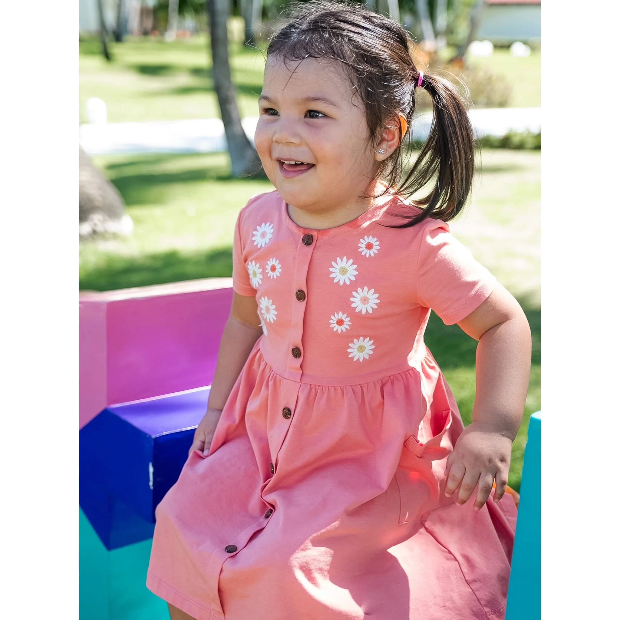 Robe Pique-nique Corail 2-8ans - Image 8