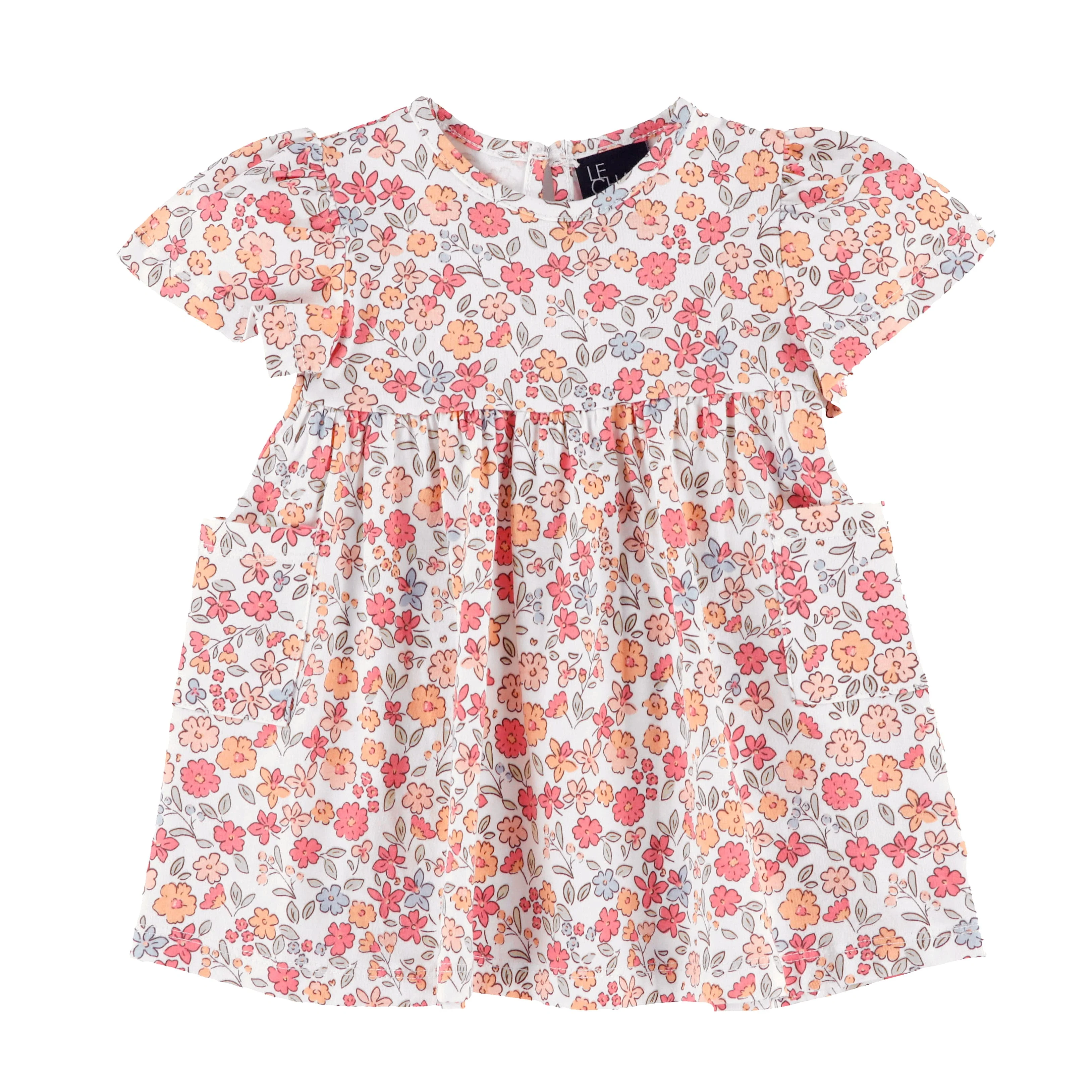 Robe Pique-nique Fleurs 3-24mois