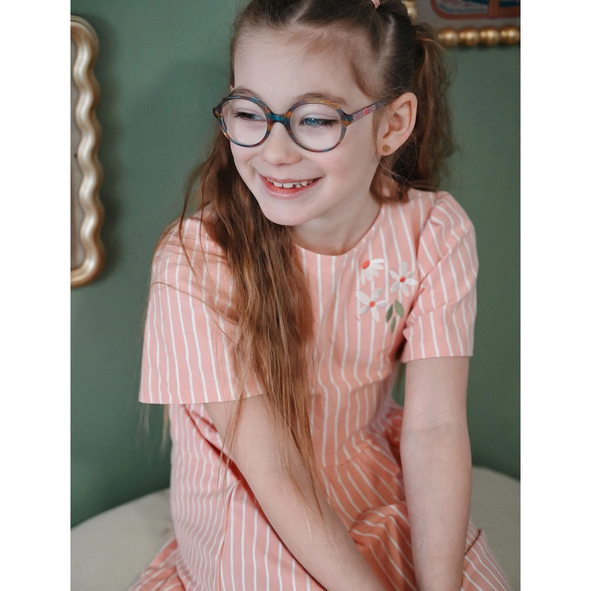 Robe Pique-nique Rayée 2-8ans - Image 8