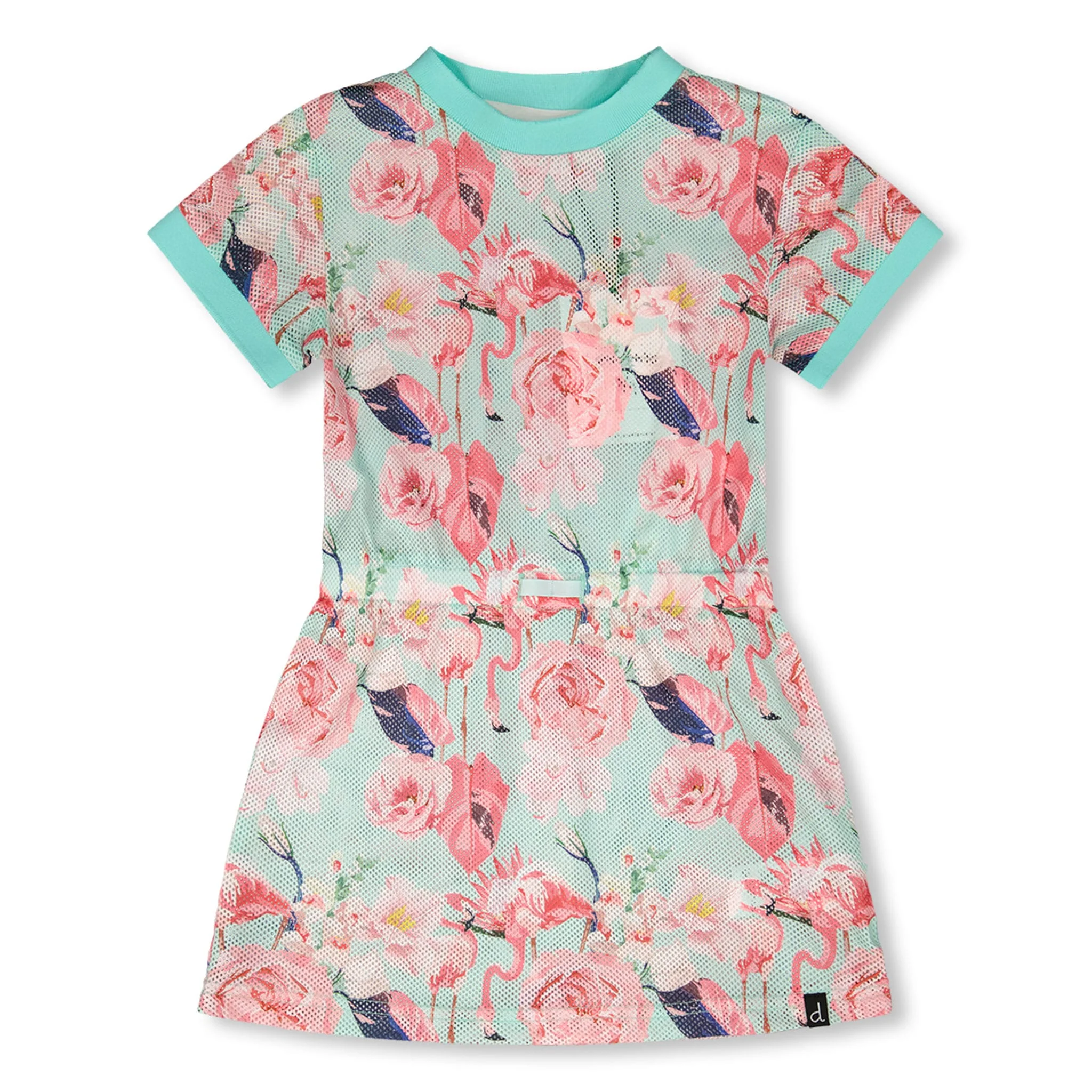 Robe Plage Flamant Rose 2-6ans