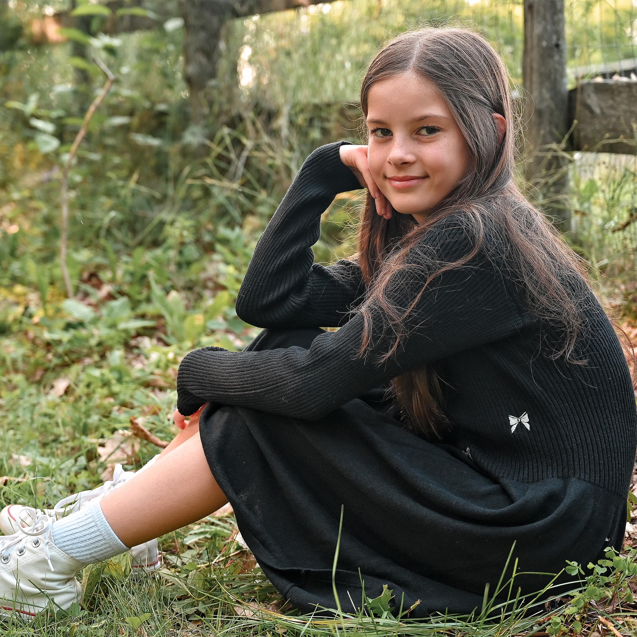 Robe Tricot Boucles Romance 7-14ans - Image 6