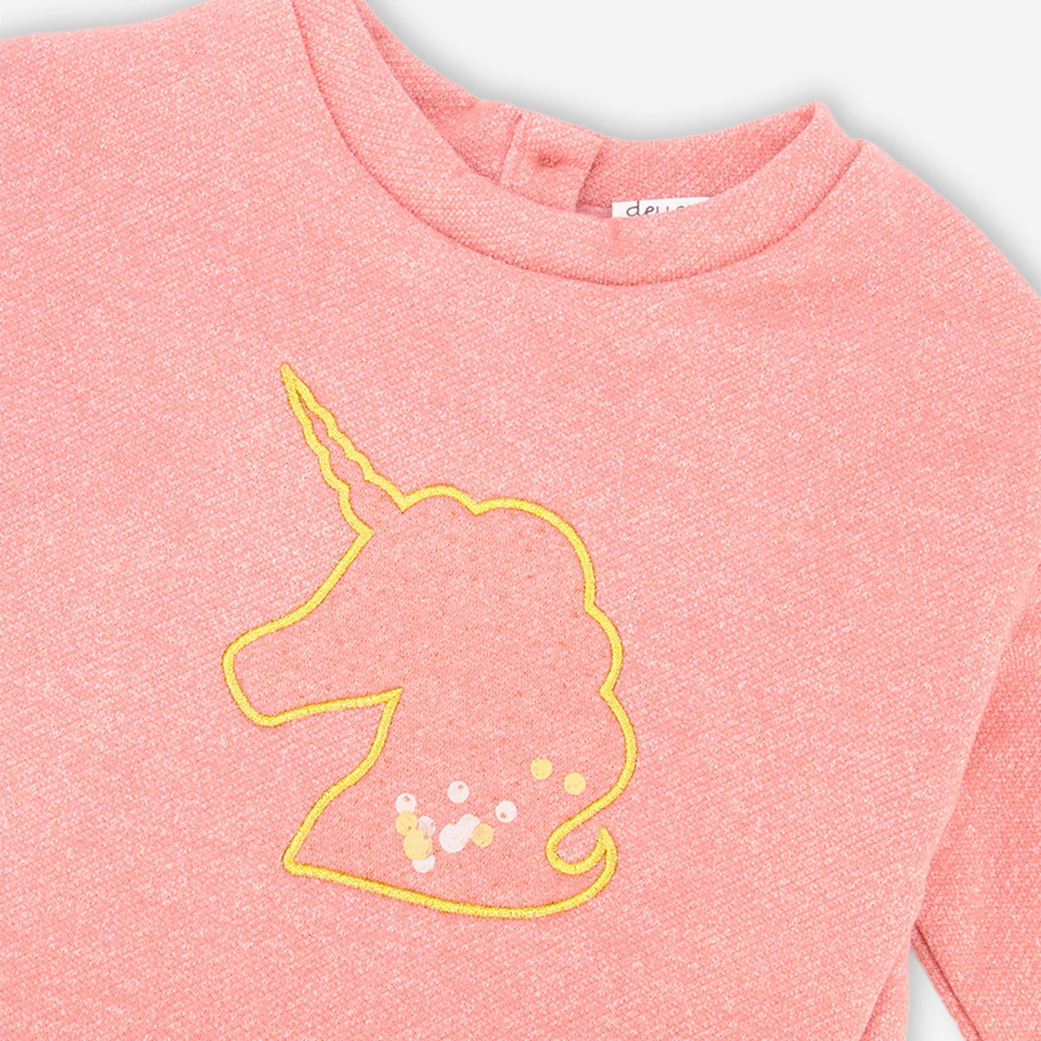 Robe Rose Licorne 7-10ans - Image 4