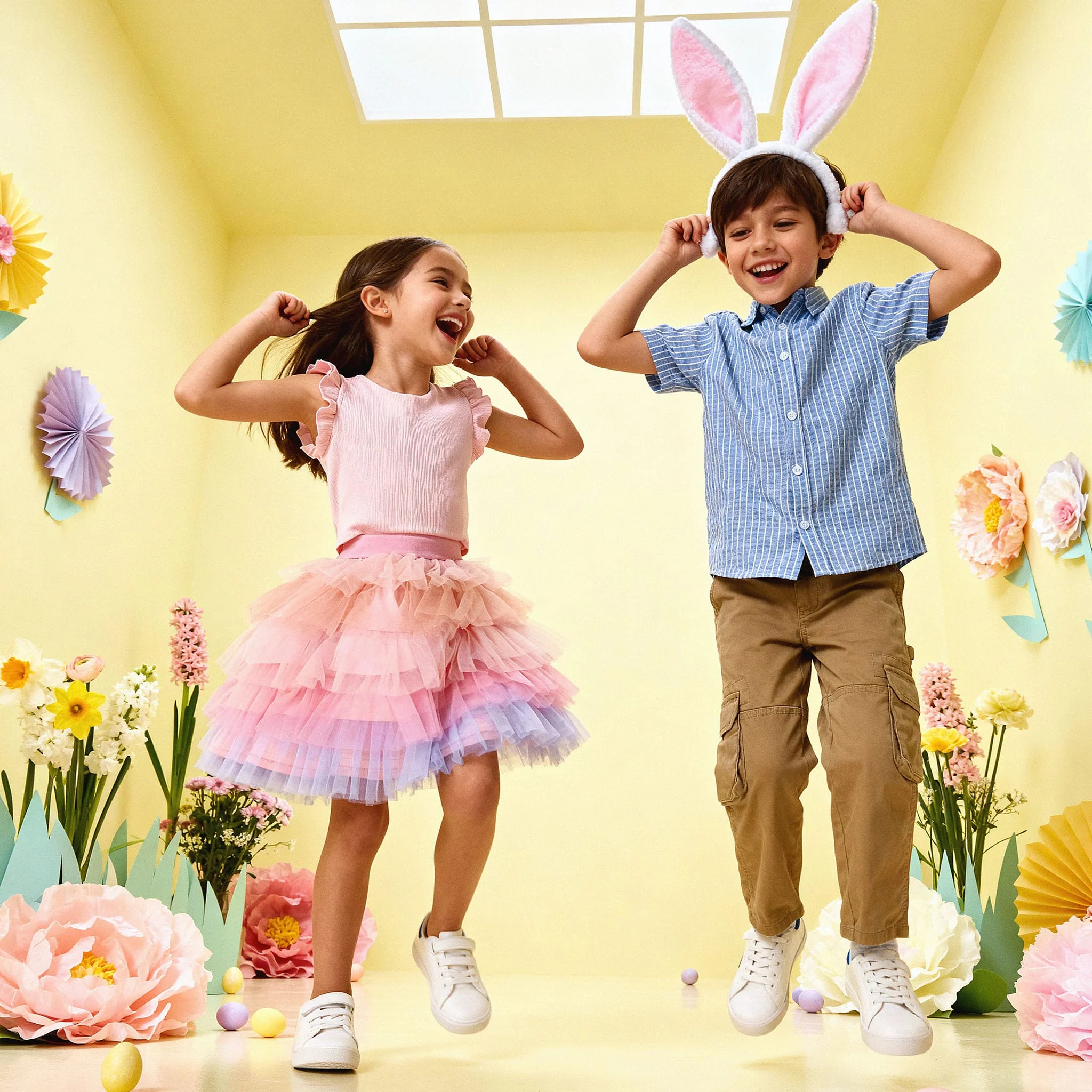 Robe Tulle Rose 3-6ans - Image 7