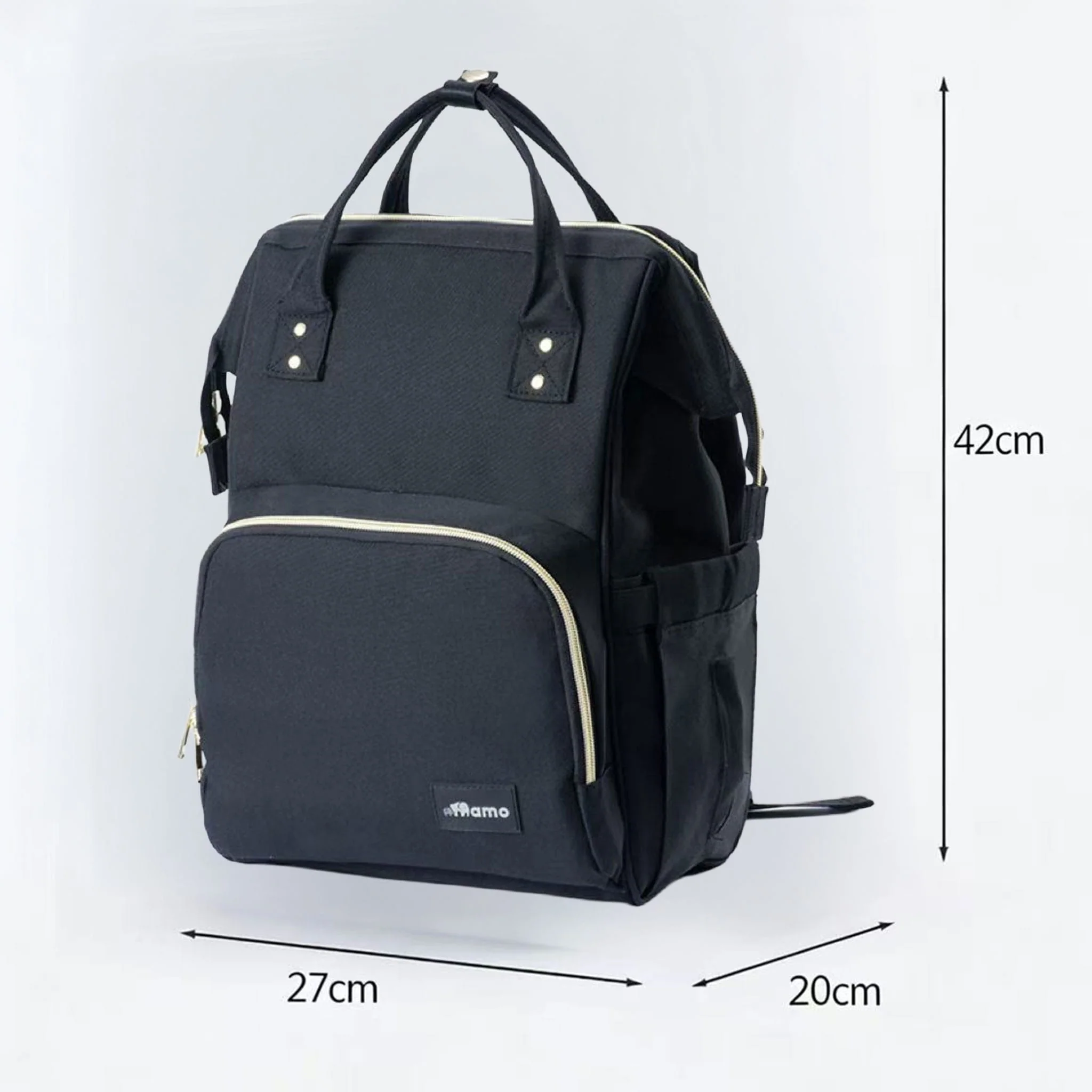 Sac À Couche À Dos Noir - Image 3