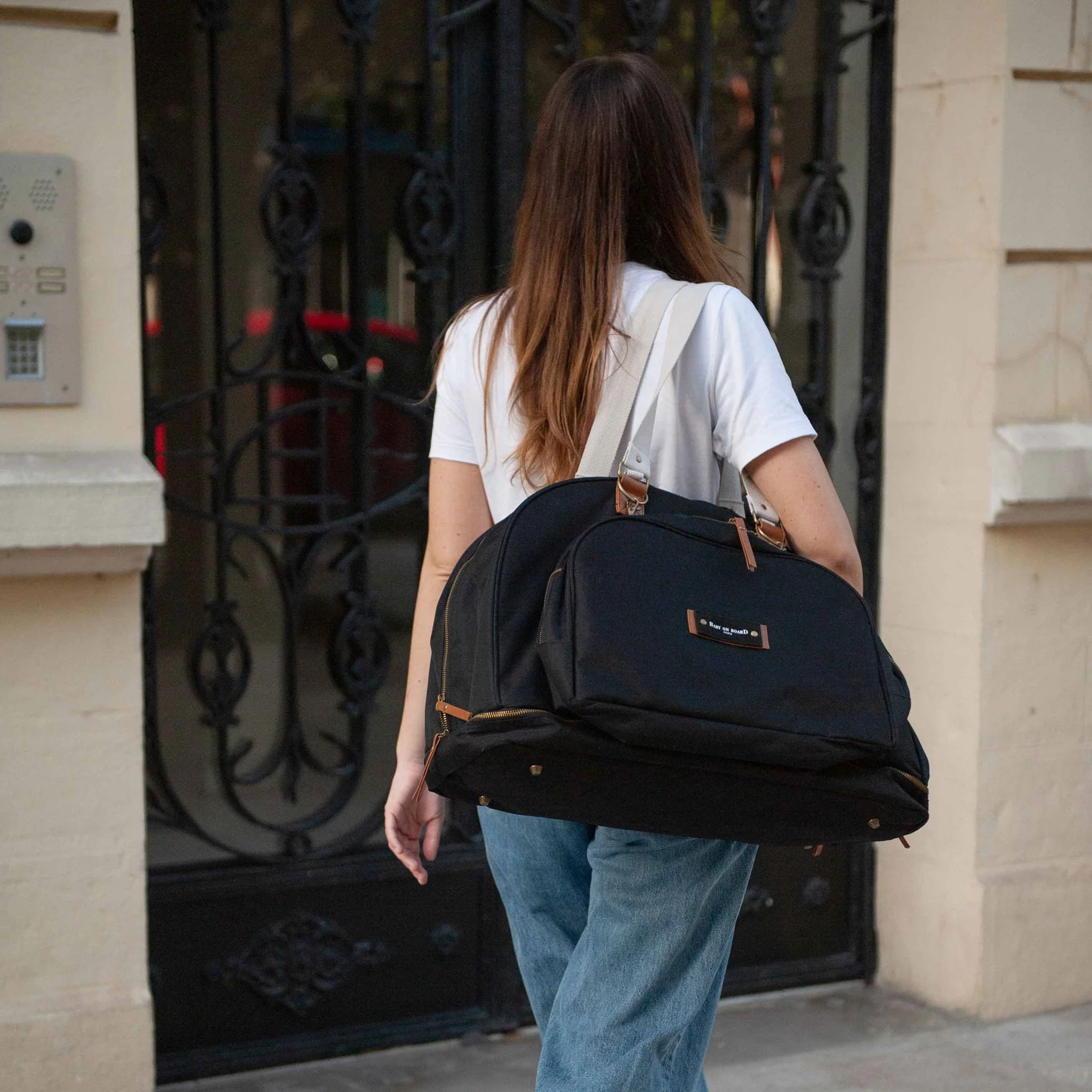 Sac À Couches Juliette Noir - Image 12