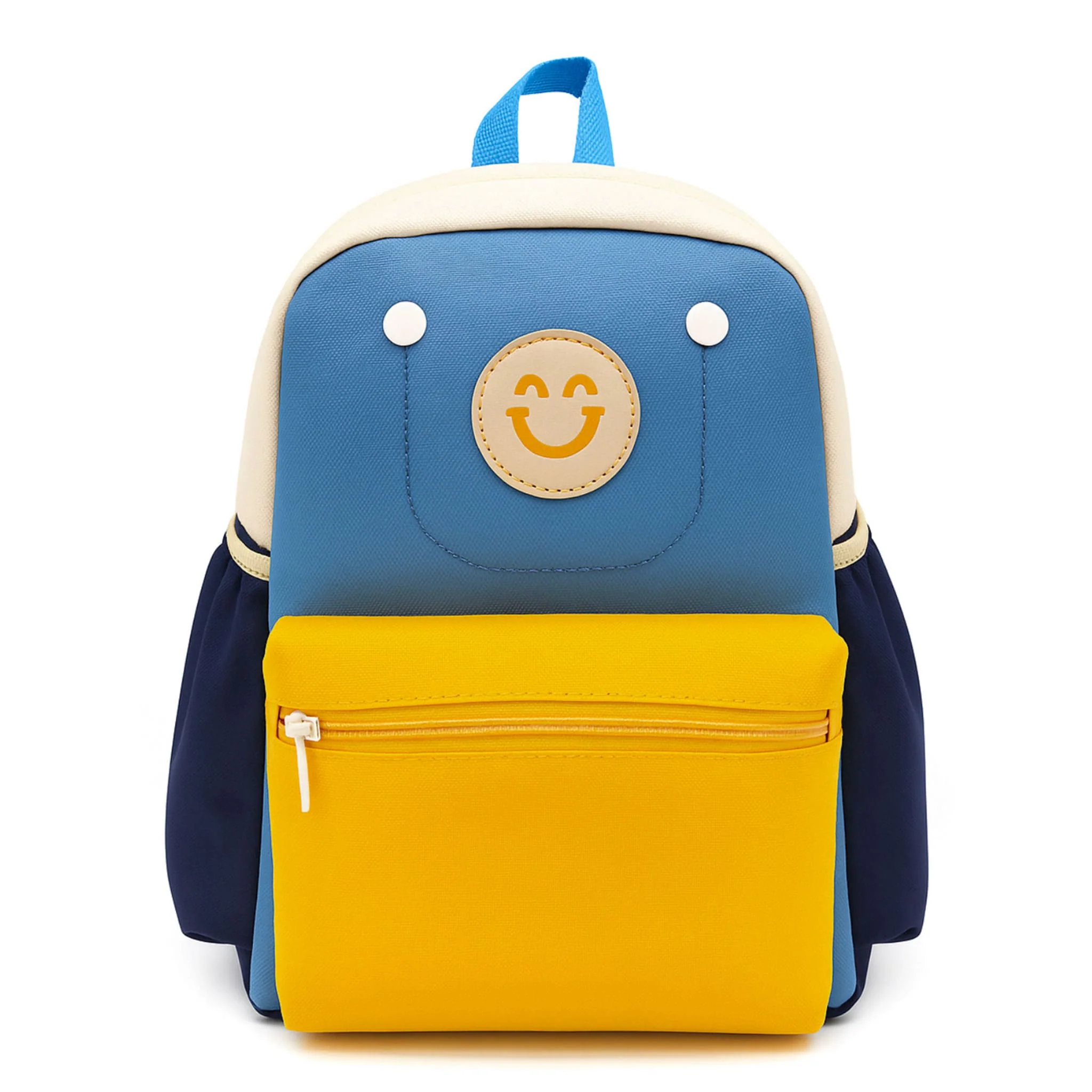 Sac à Dos Colorblock Bleu