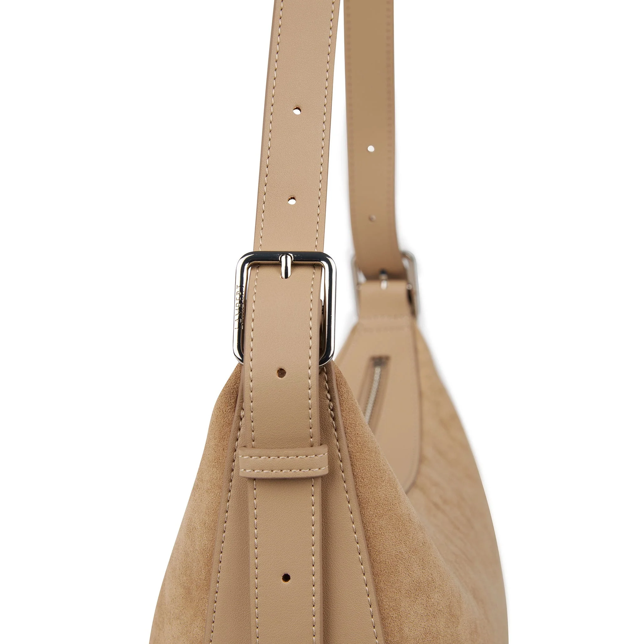 Sac À Main Audrey - Suede Beige - Image 5
