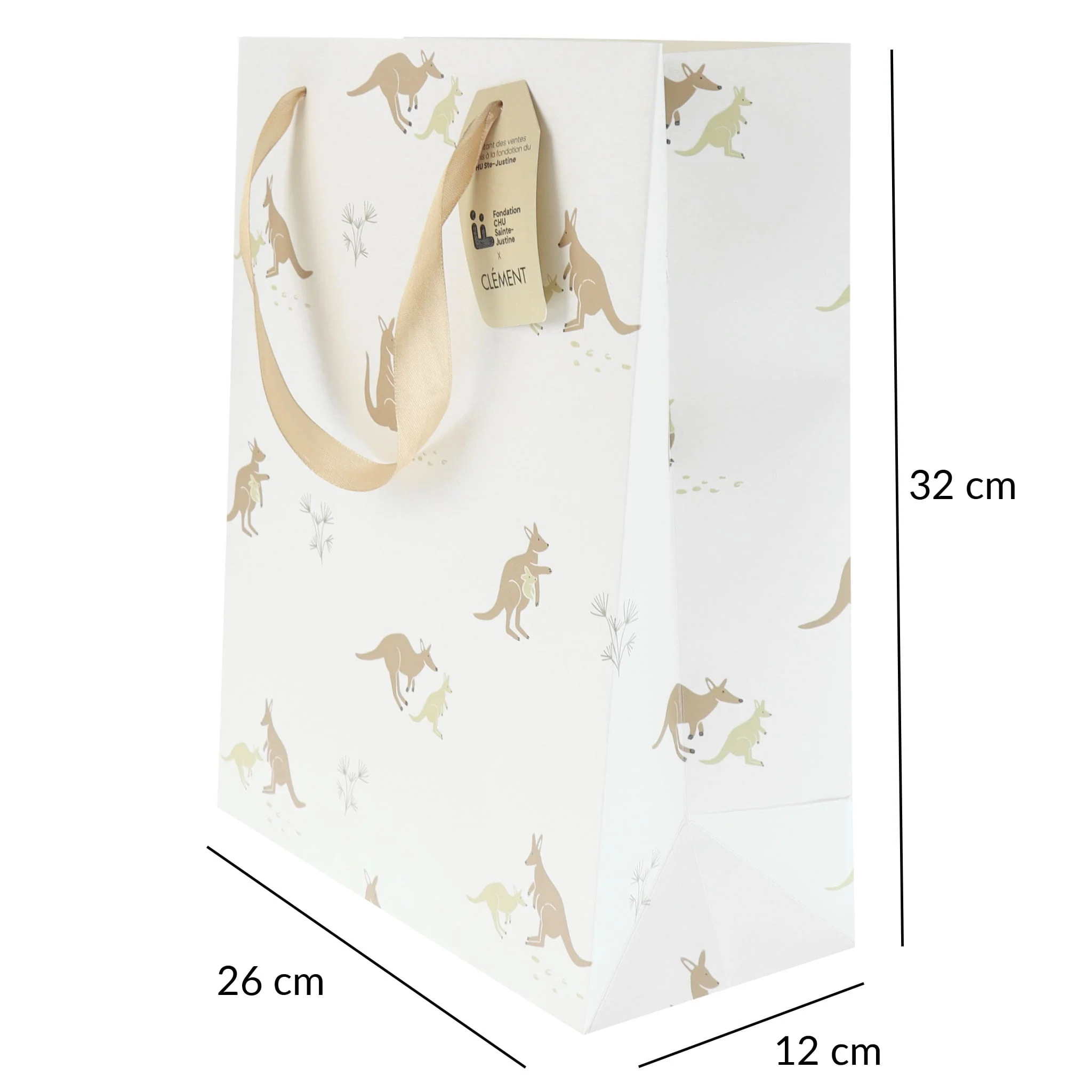 Sac Cadeau Kangourous - Édition Spéciale Fondation CHU Ste-Justine - Image 3