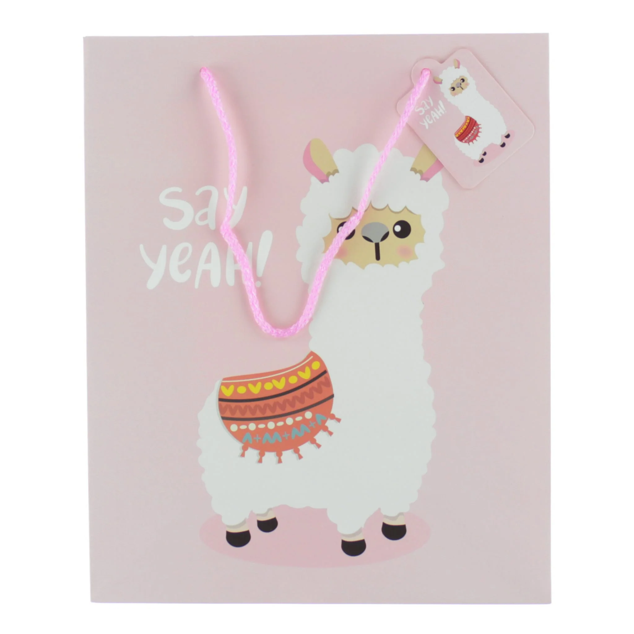 Sac Cadeau Lama Rose - Image 3