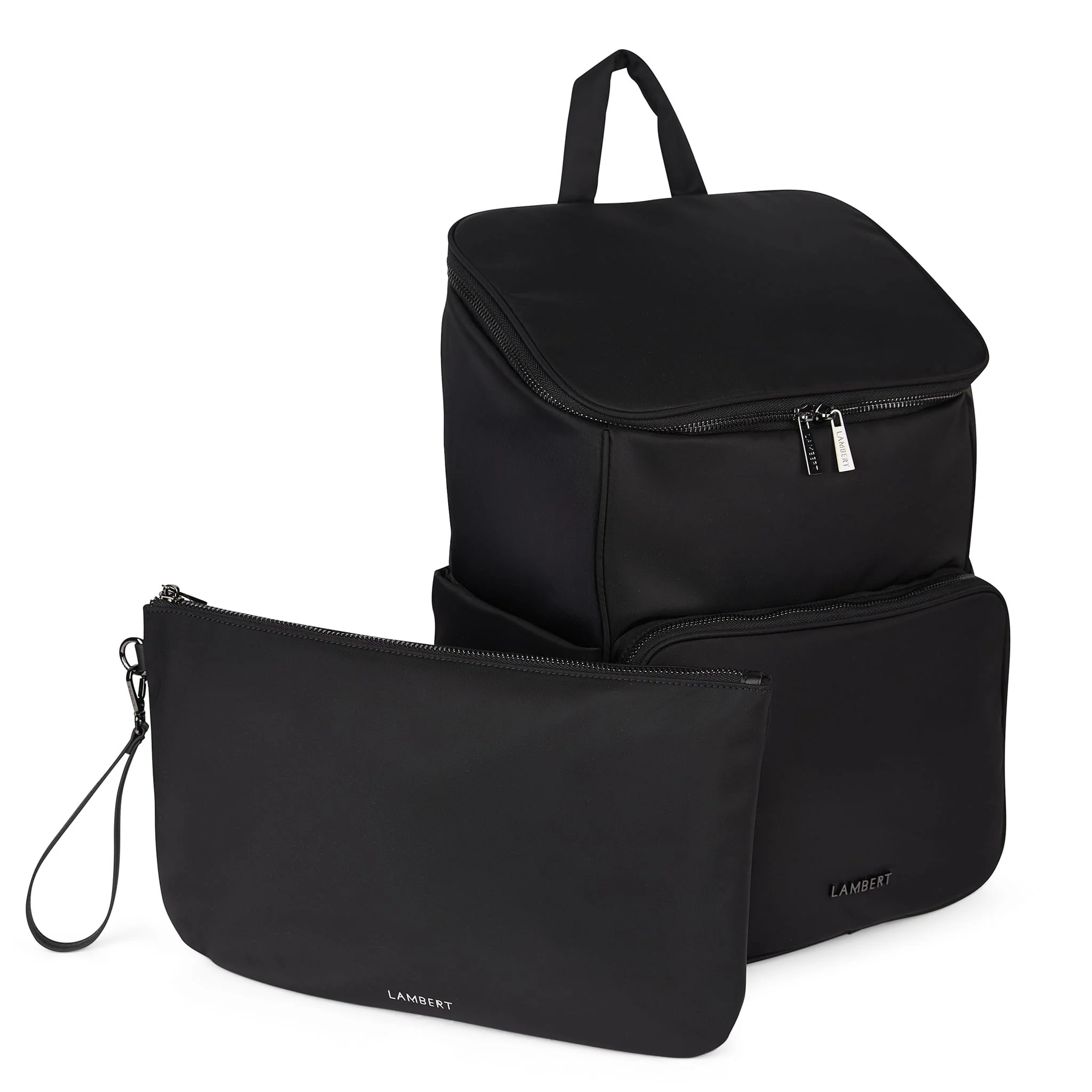 Sac à Couches + Tapis à Langer Anabelle - Noir - Image 2