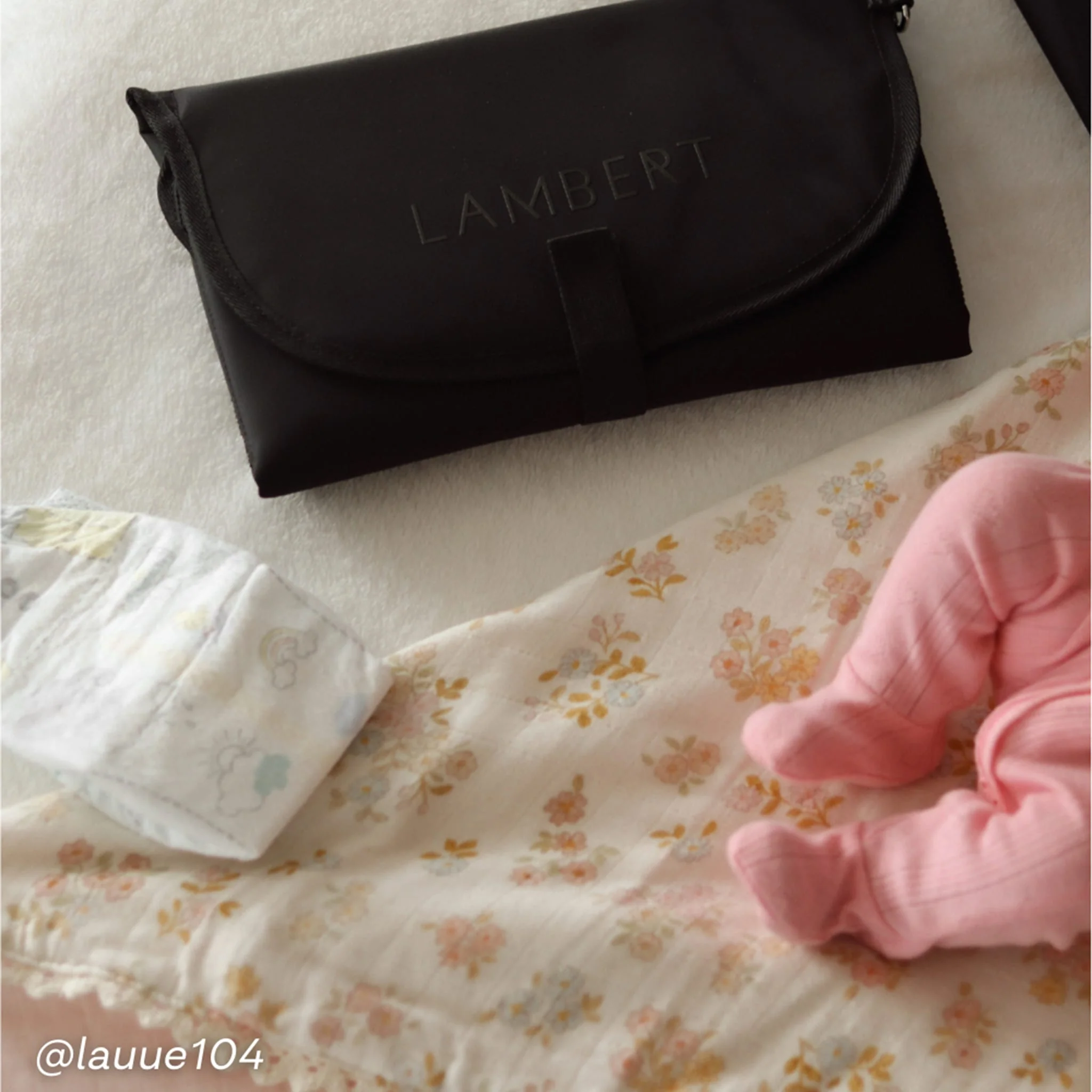 Sac à Couches + tapis Milani - Noir - Image 14