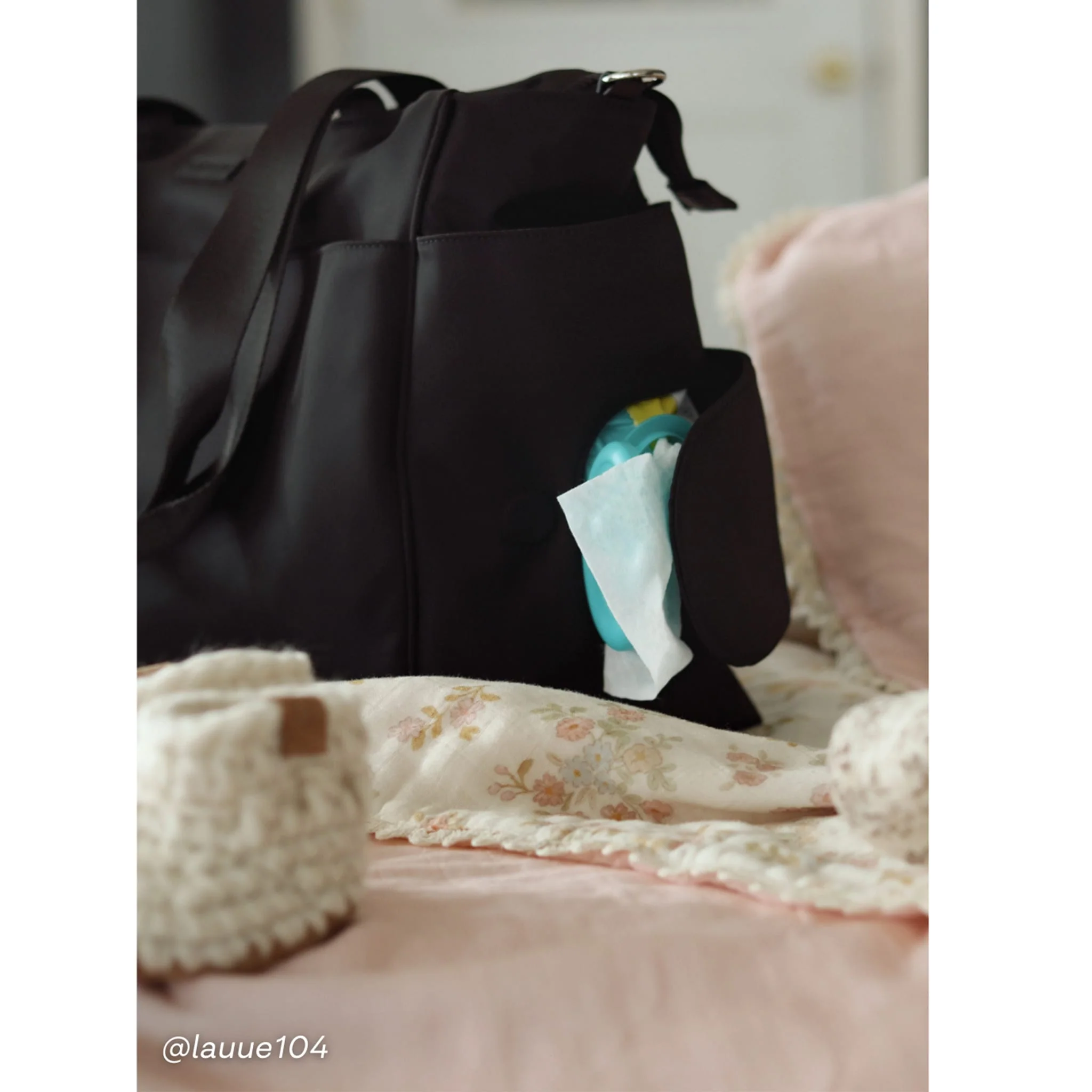 Sac à Couches + tapis Milani - Noir - Image 16
