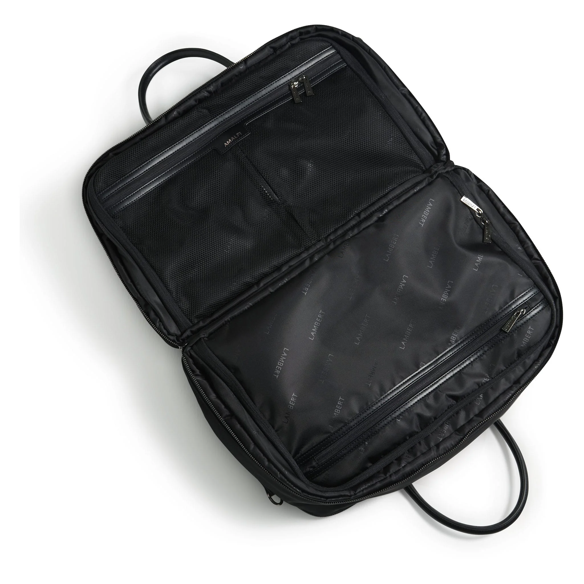 Petit Sac de voyage en nylon Amalfi - Noir - Image 2