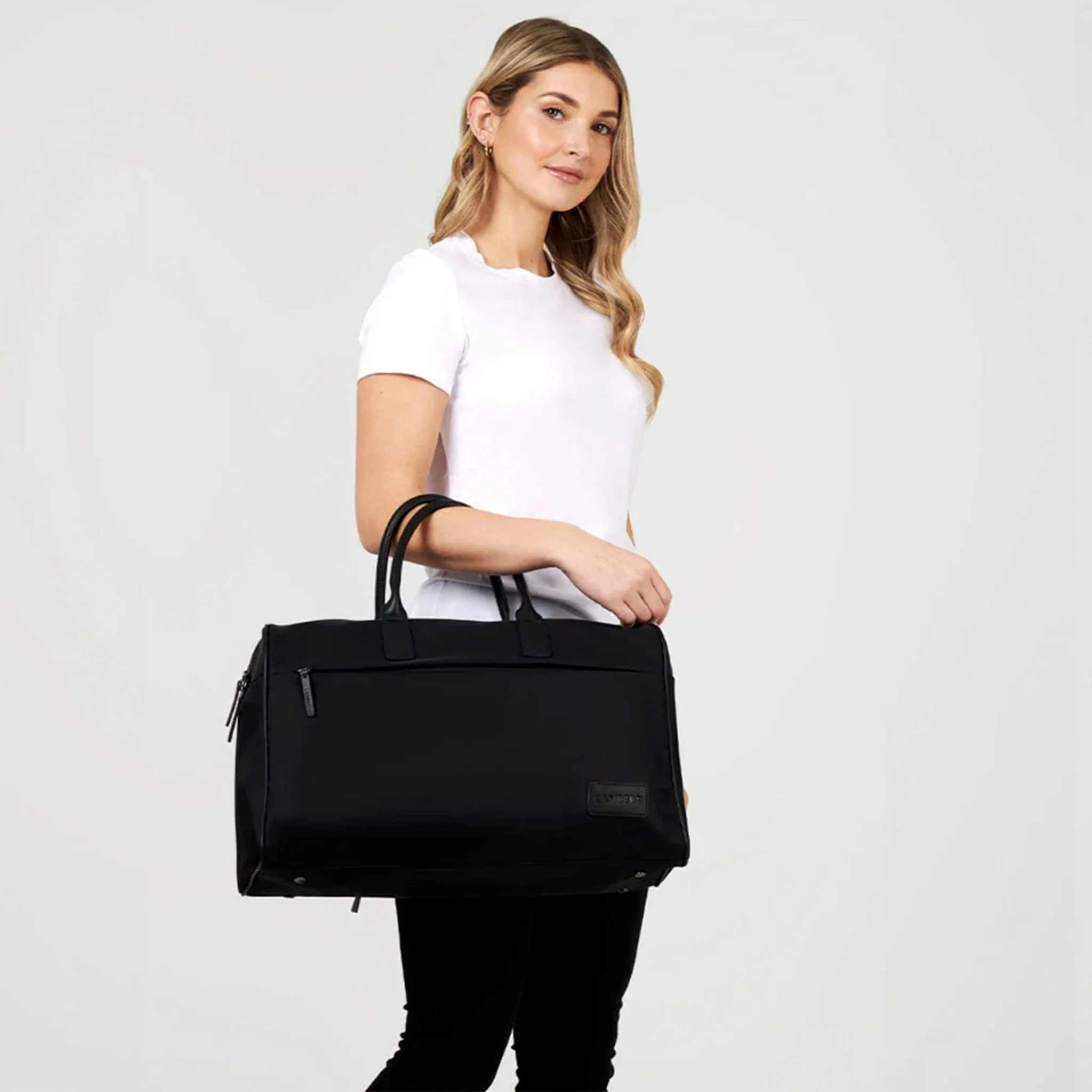 Sac Fourre-Tout London Nylon Recyclé - Noir - Image 8