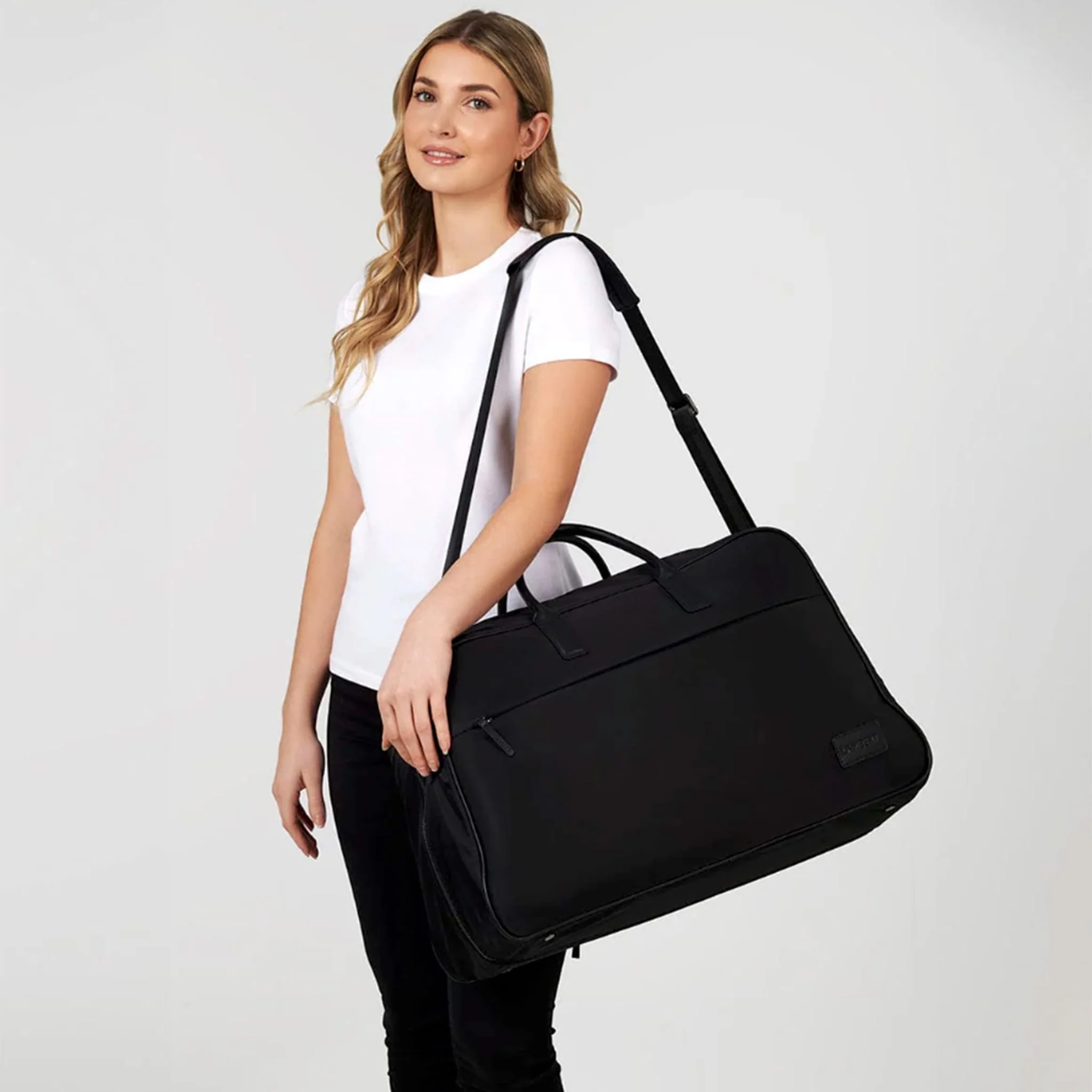 Sac Fourre-Tout Oslo Nylon Recyclé - Noir - Image 11