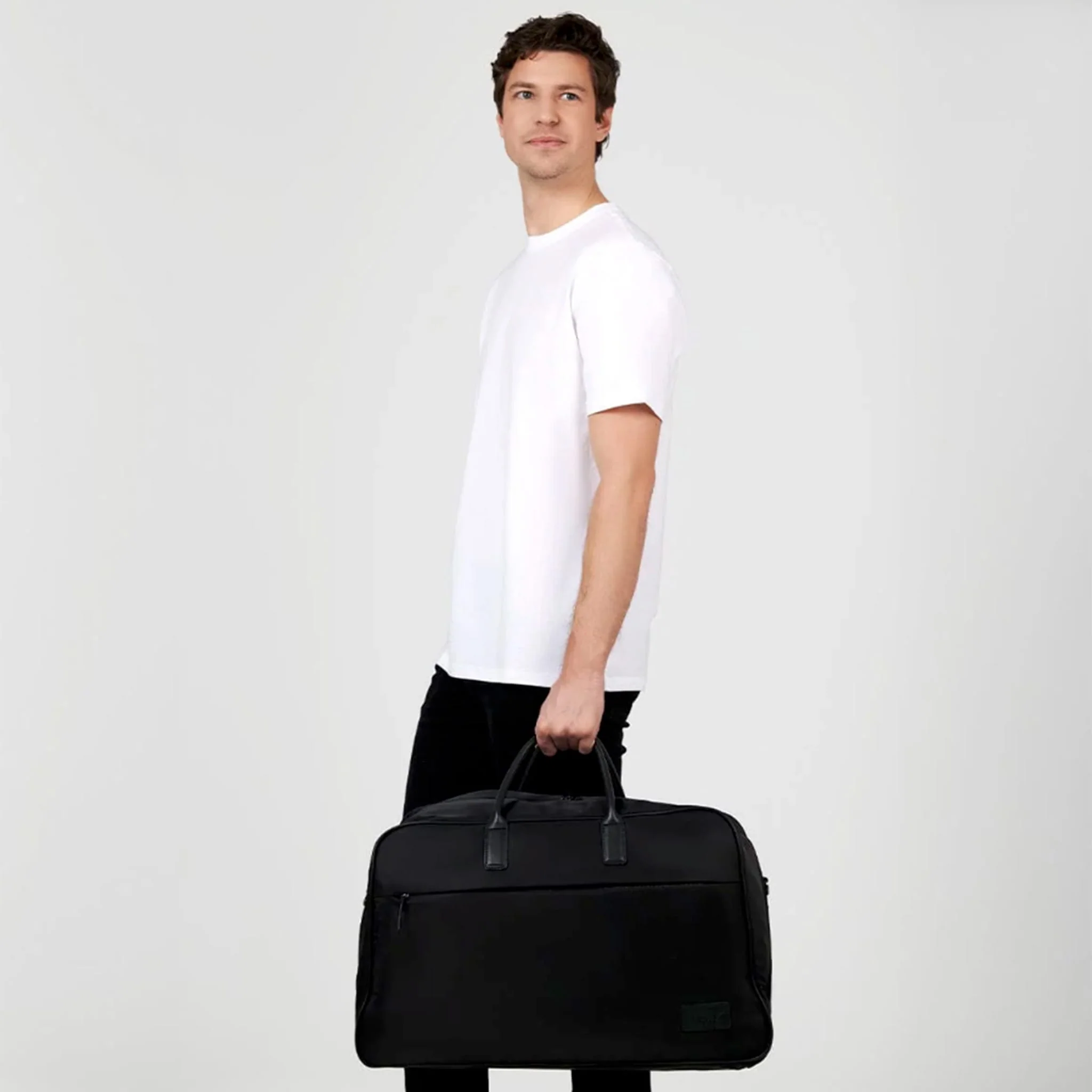 Sac Fourre-Tout Oslo Nylon Recyclé - Noir - Image 12
