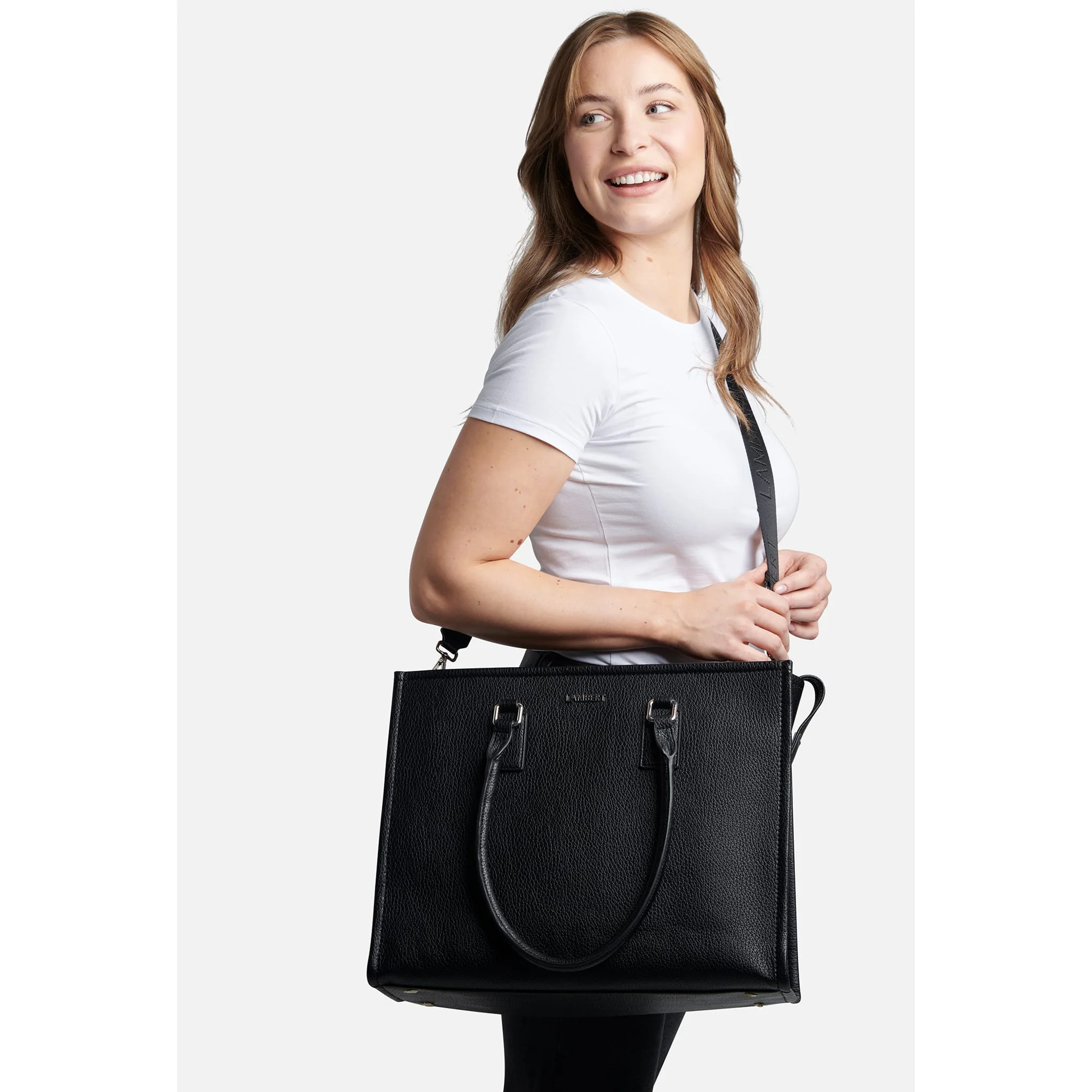 Sac Fourre-Tout 2en1 Valentina - Noir - Image 9