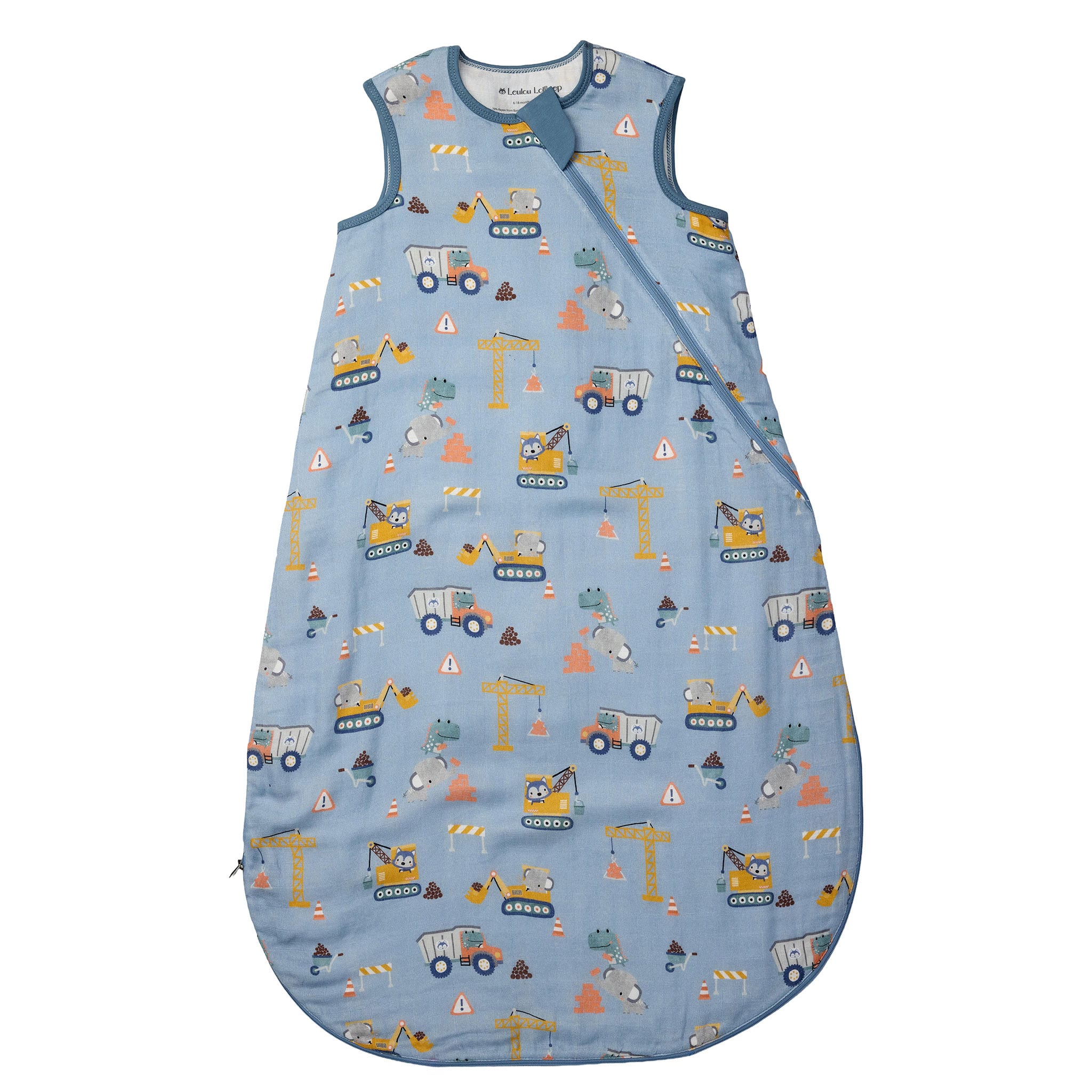 Sac Nuit Mousseline Bambou 0-36 - Mini Ingénieurs