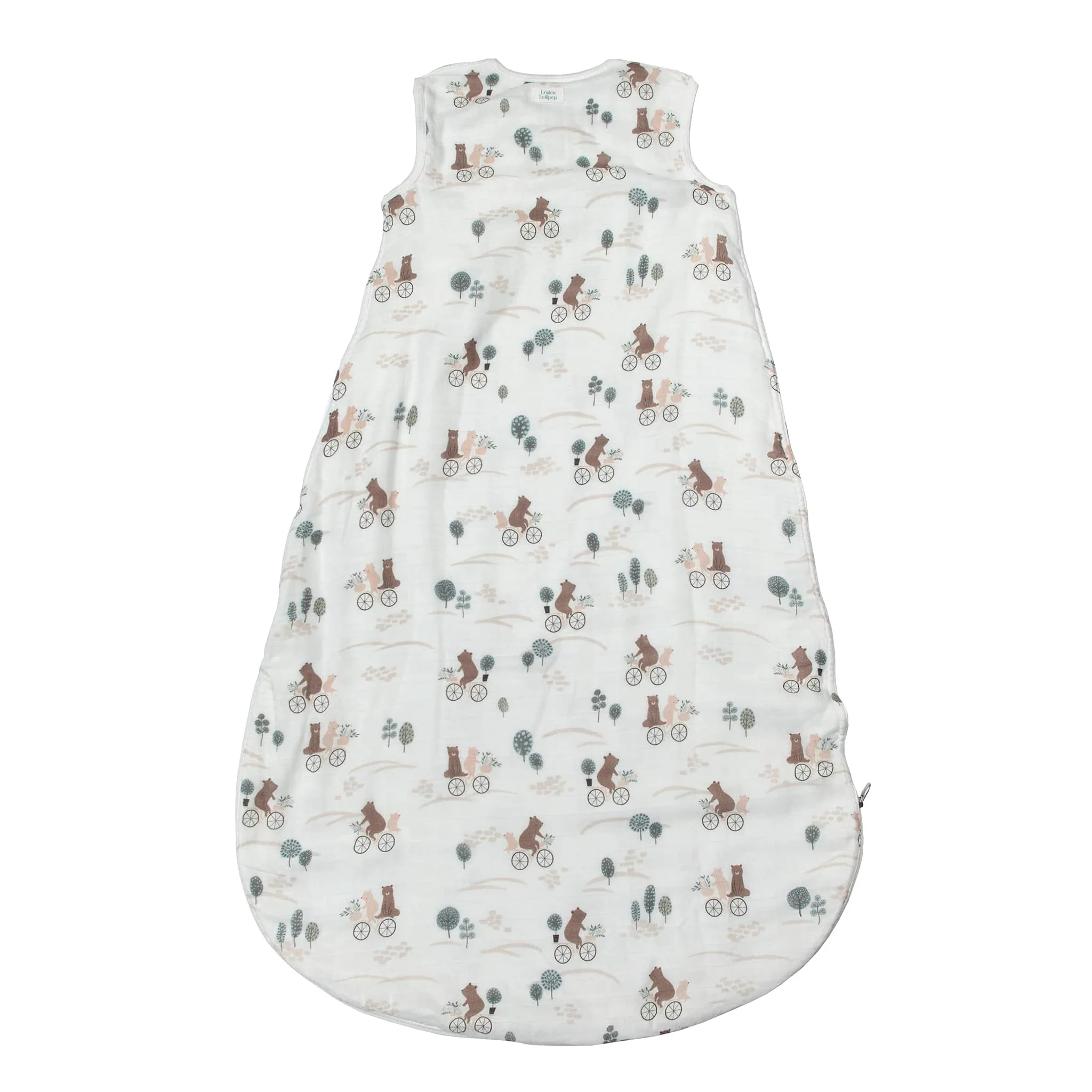 Sac de Nuit Mousseline Bambou 0-36mois - Ours - Image 2