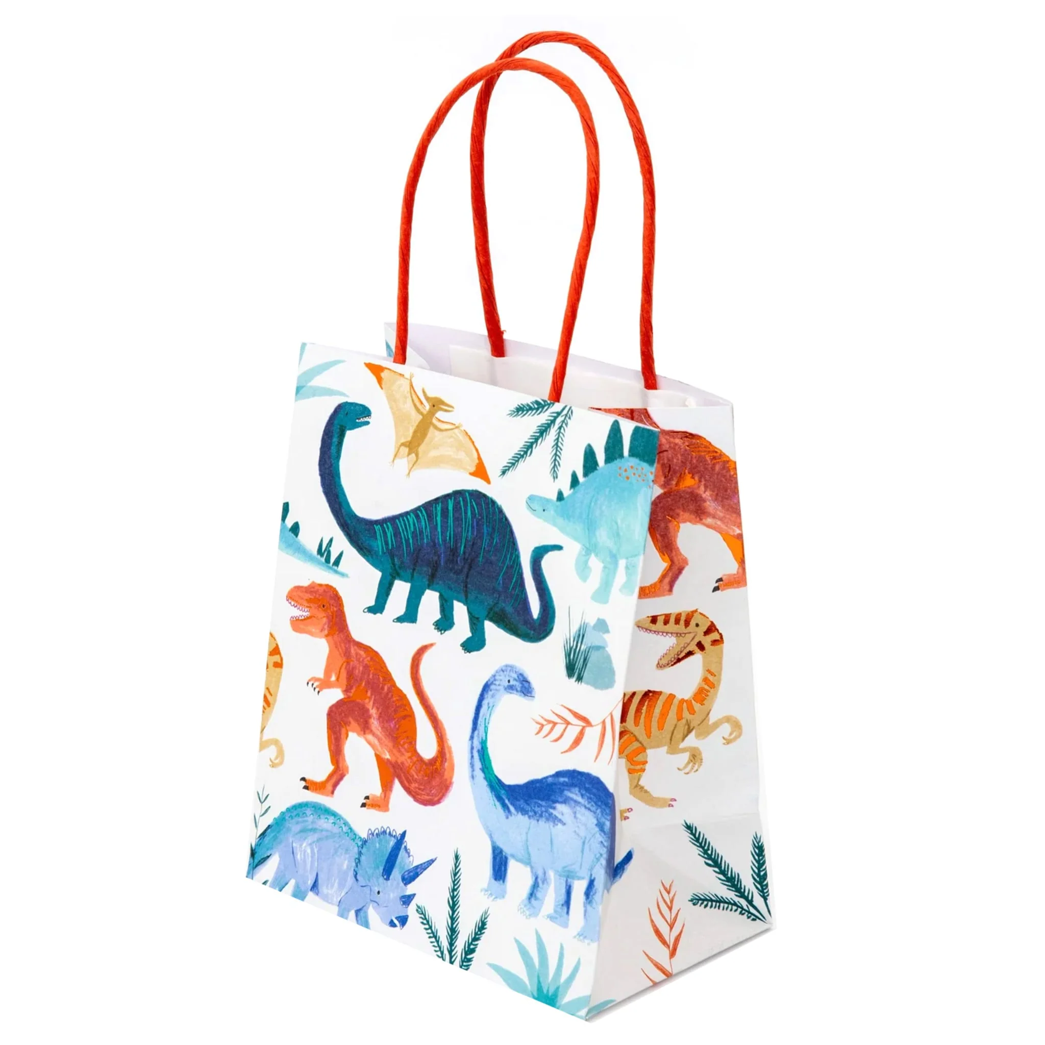 Sacs Cadeaux (8) Royaume Des Dinosaures