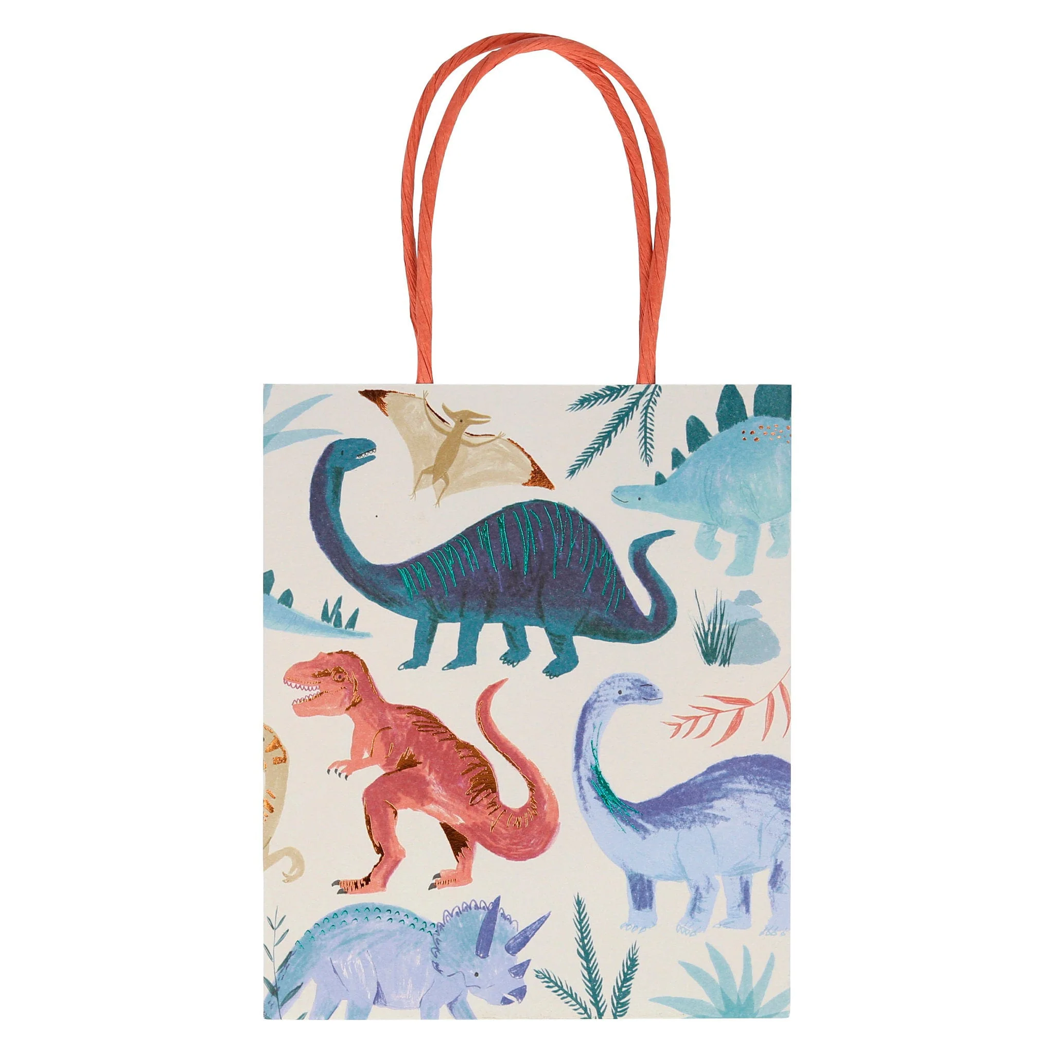 Sacs Cadeaux (8) Royaume Des Dinosaures - Image 2
