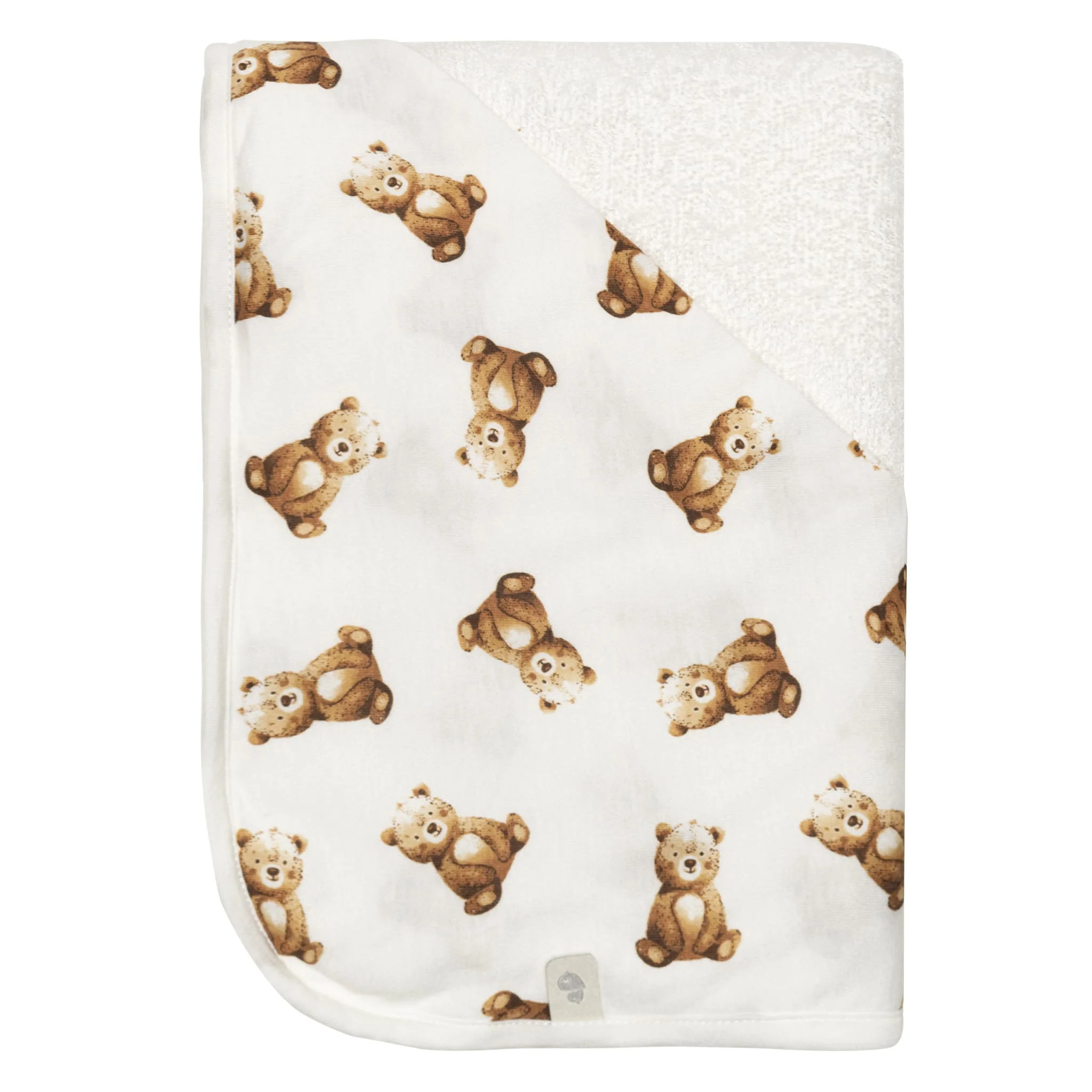 Serviette à Capuchon Bambou - Oursons