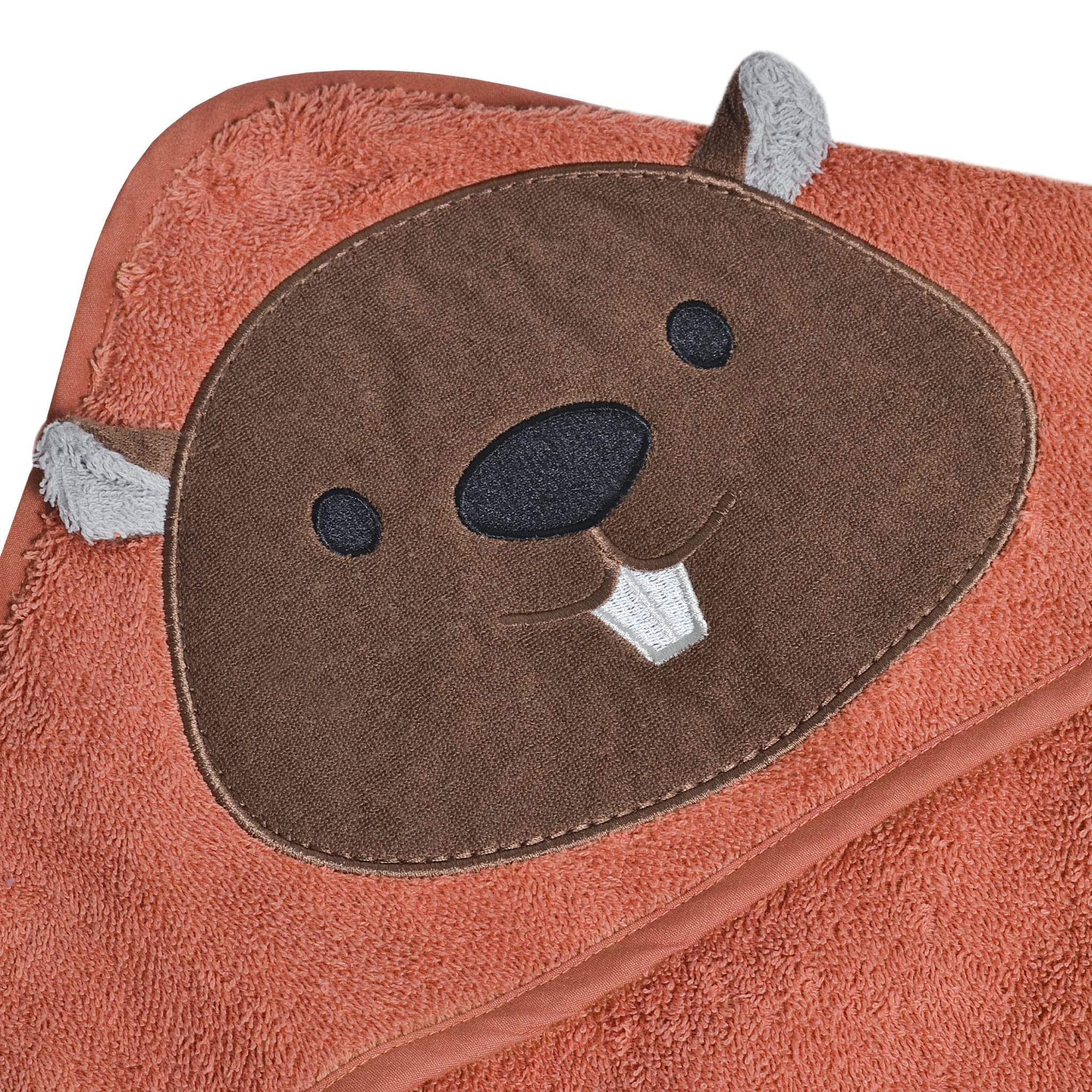 Serviette à Capuchon - Castors - Image 3