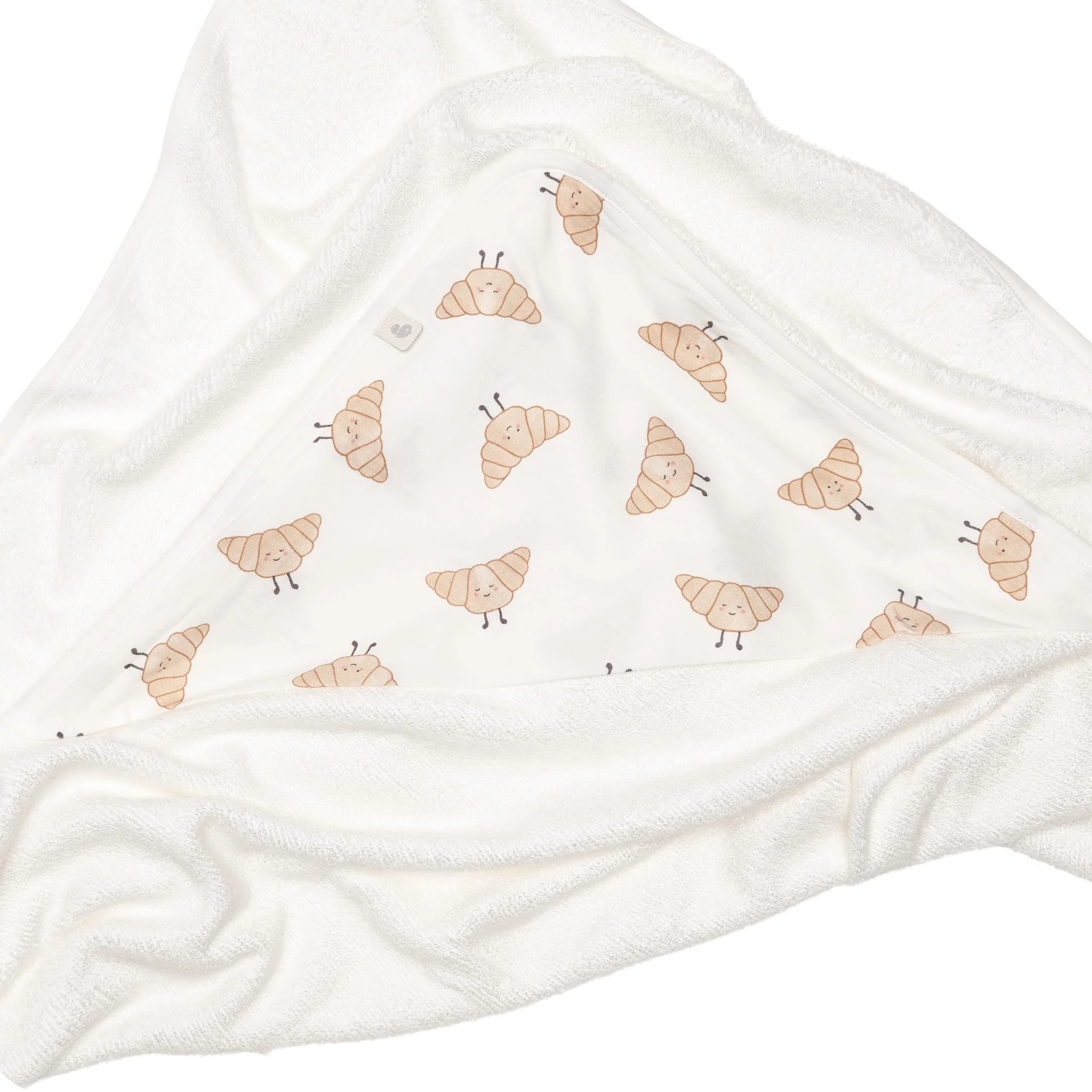 Serviette à Capuchon Bambou - Croissants - Image 3