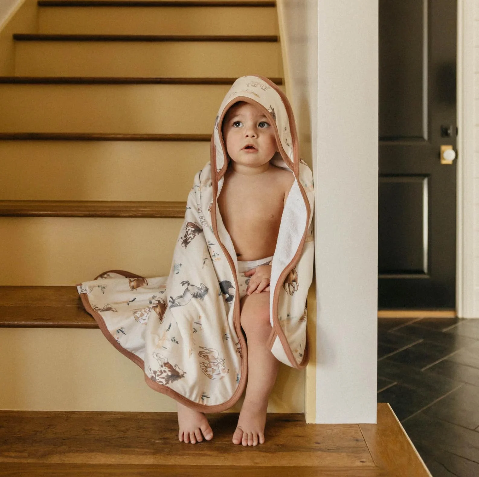 Serviette de Bain - Chevaux - Image 2